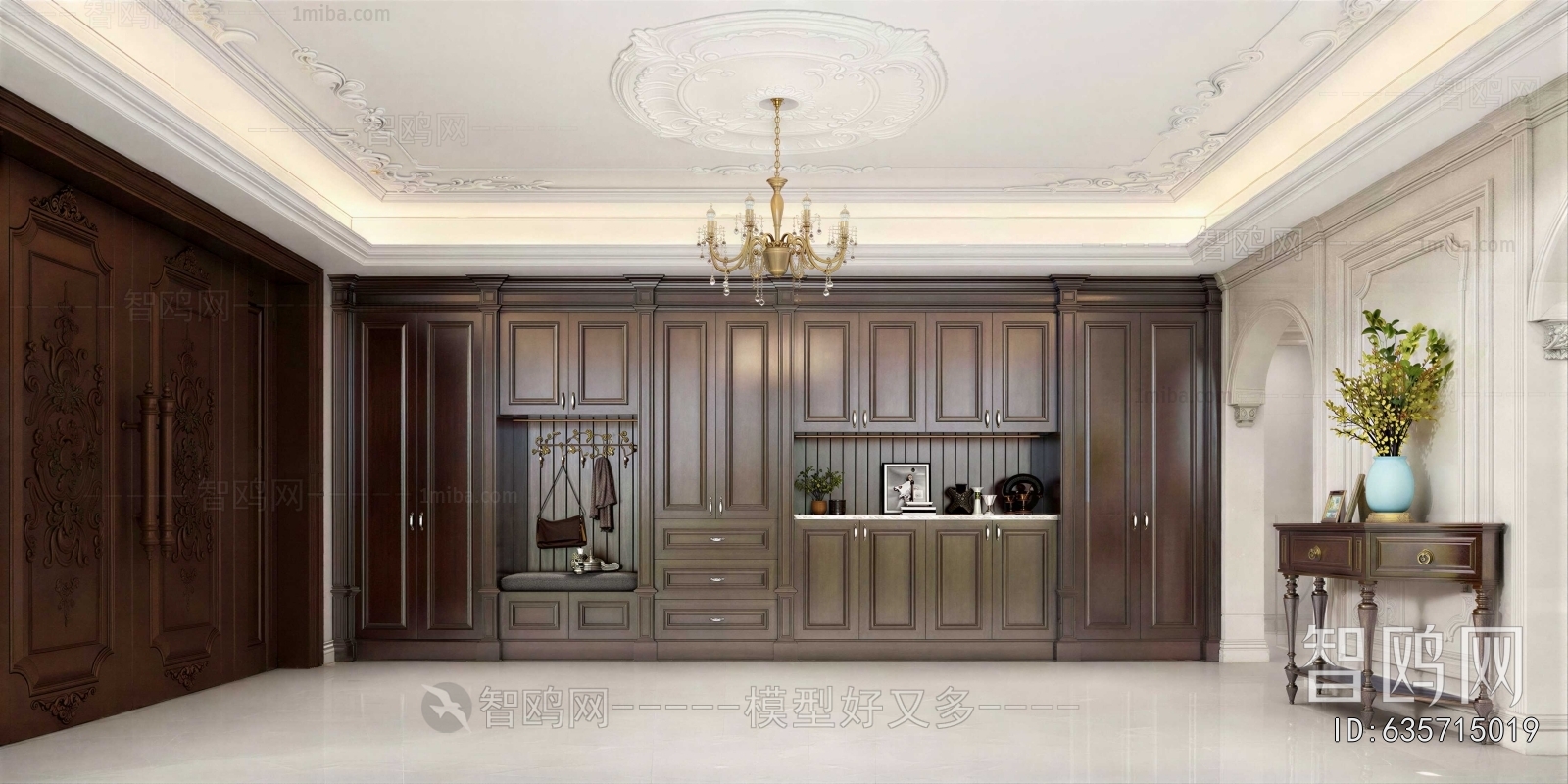 American Style Hallway