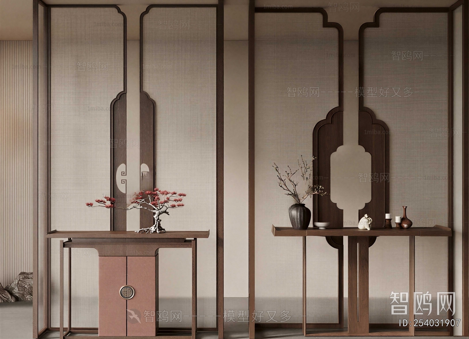 New Chinese Style Hallway