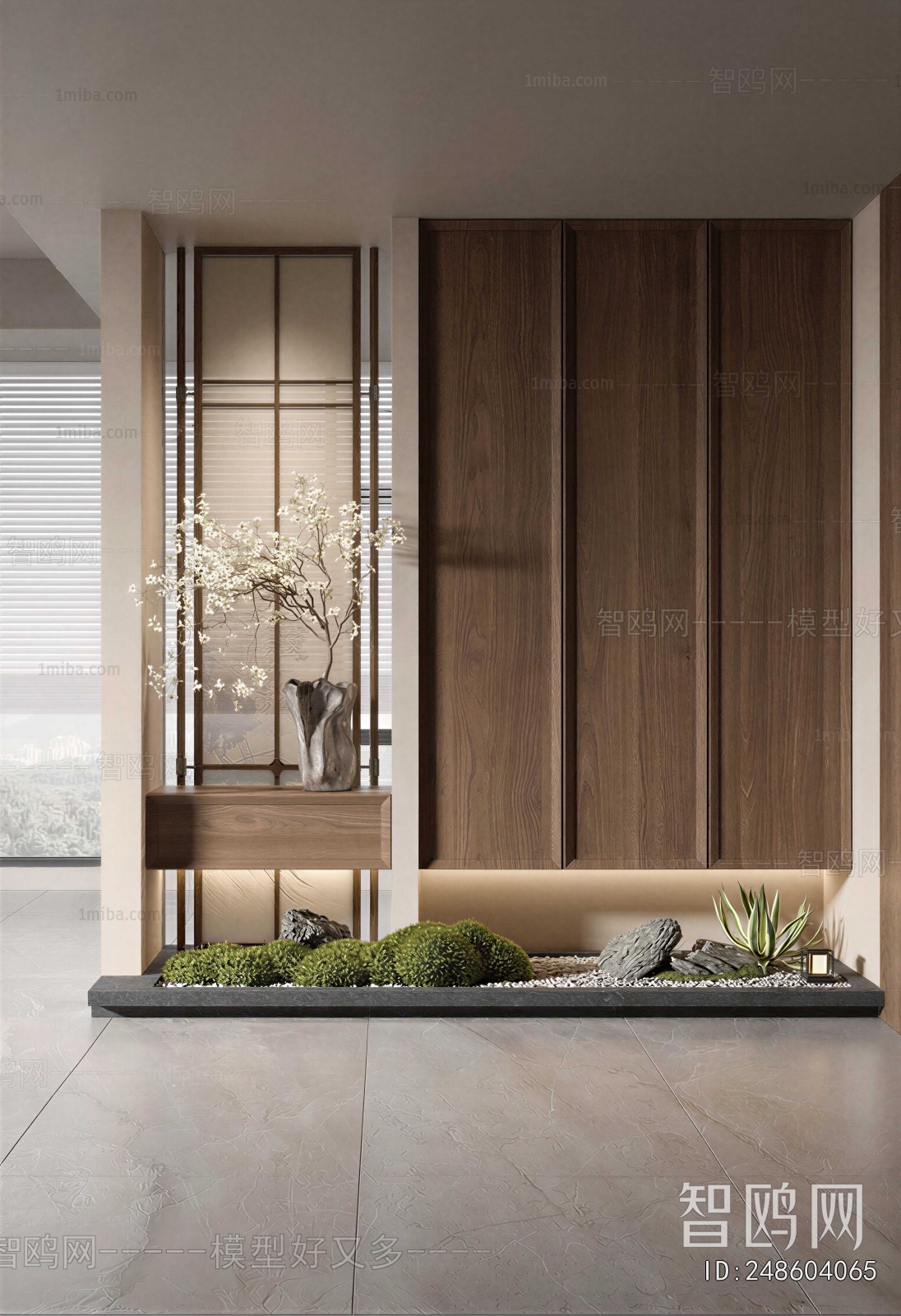 New Chinese Style Hallway