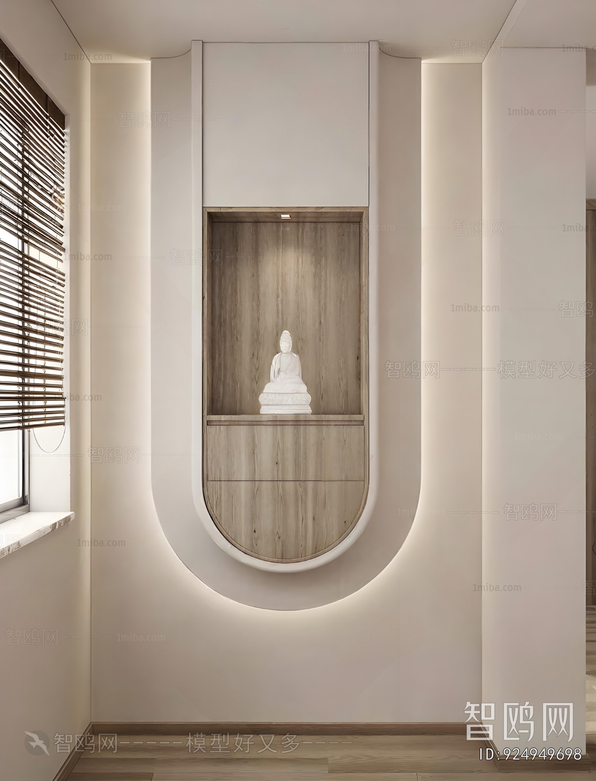 New Chinese Style Hallway