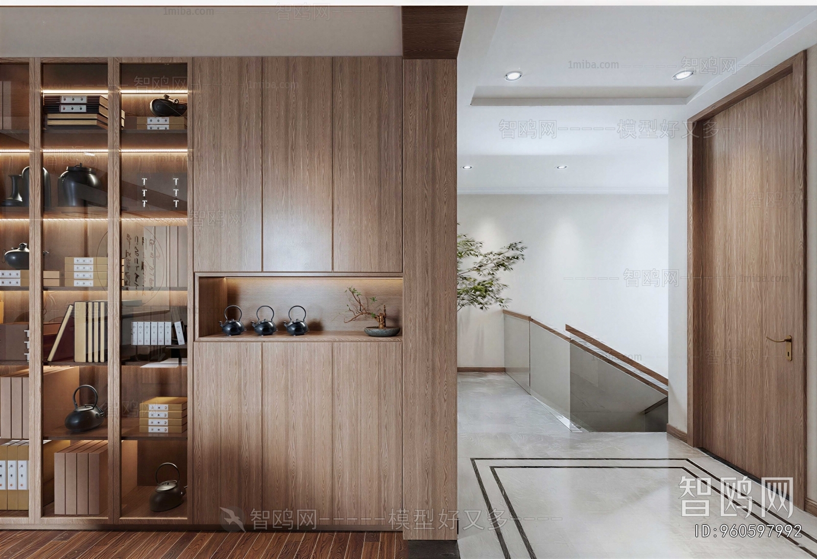 New Chinese Style Hallway