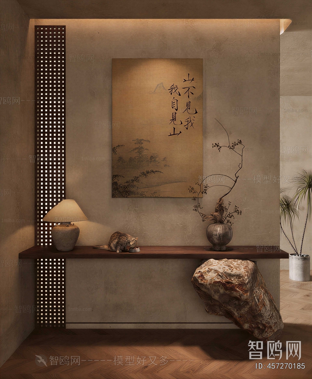 New Chinese Style Hallway