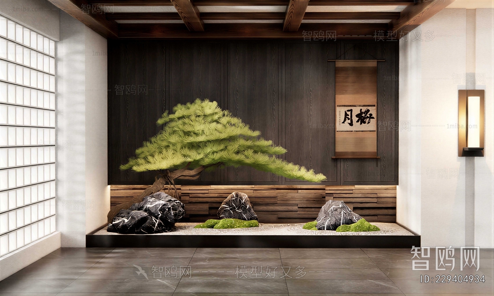 New Chinese Style Plant Landscaping