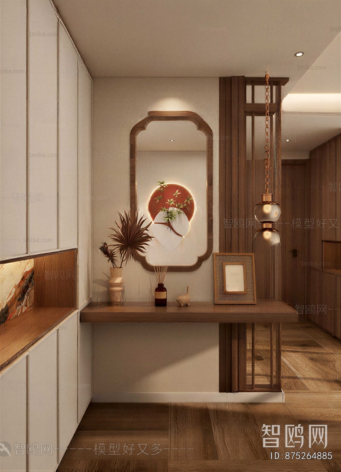 New Chinese Style Hallway