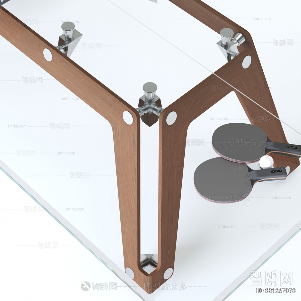 Modern Table-tennis Table