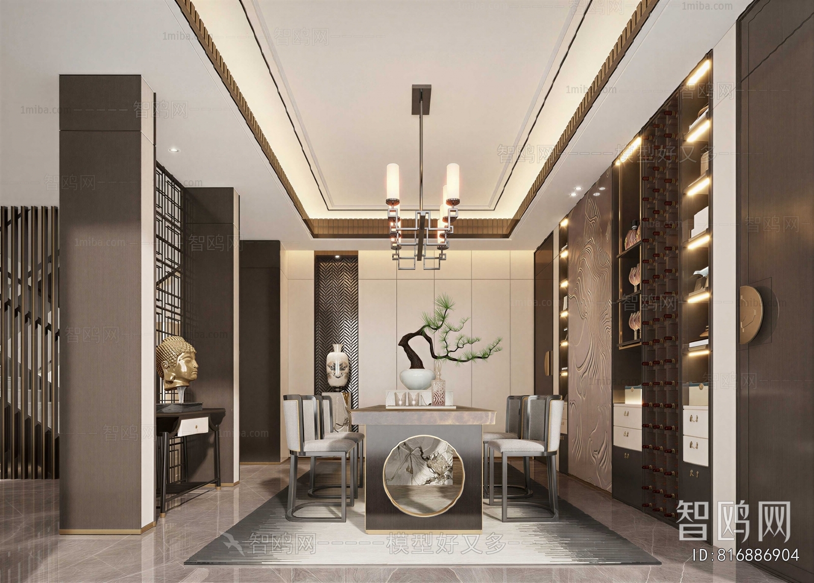 New Chinese Style Tea House