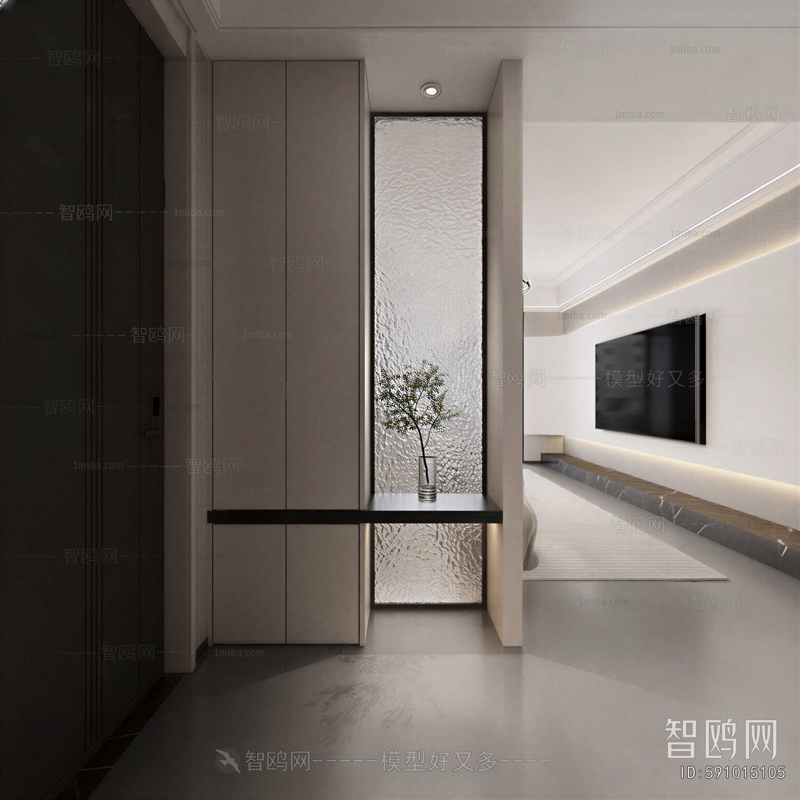 Modern Hallway