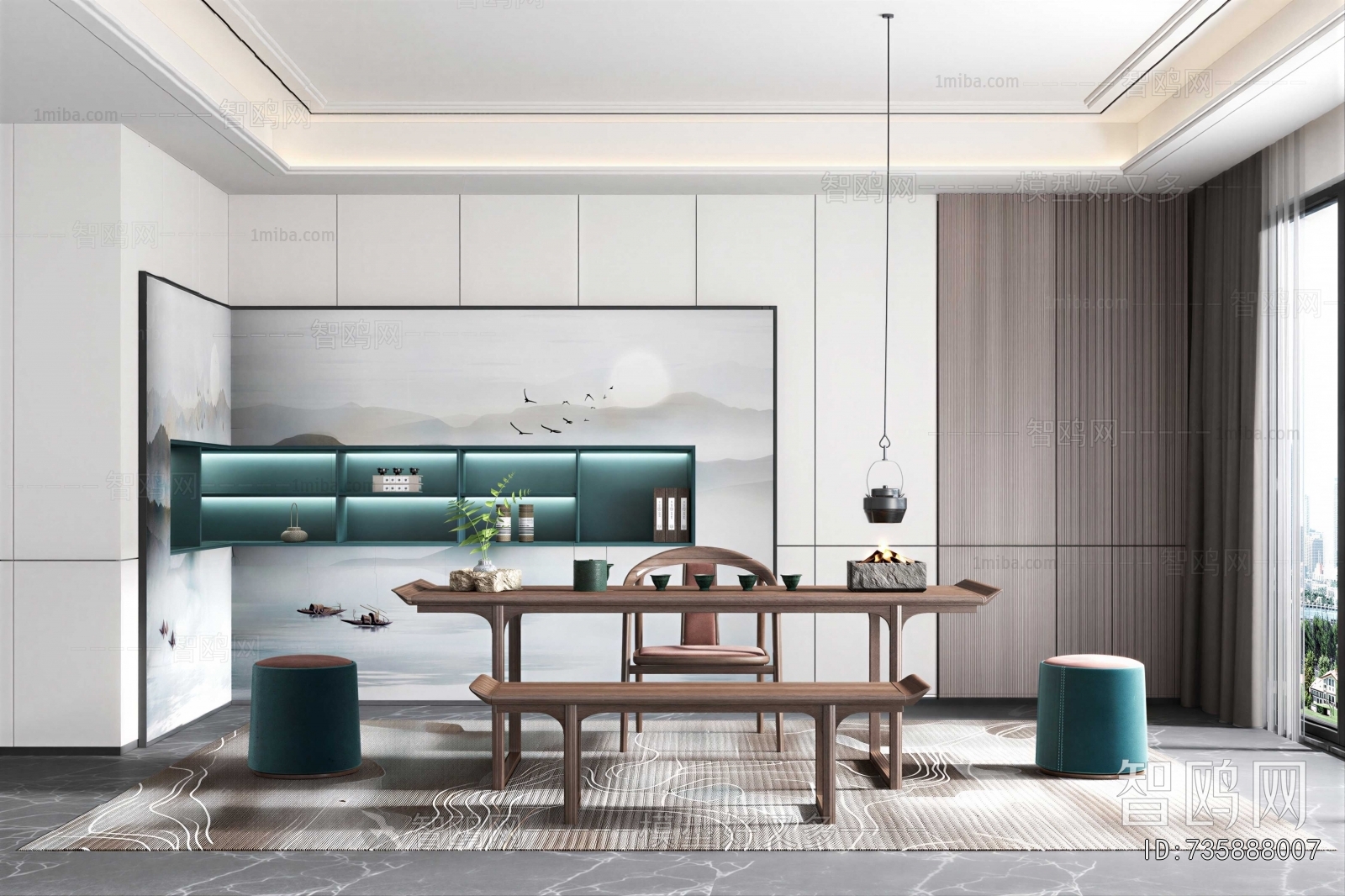 New Chinese Style Tea House