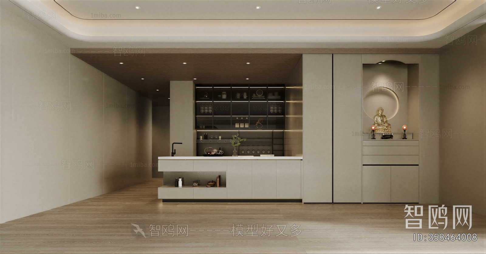 New Chinese Style Hallway