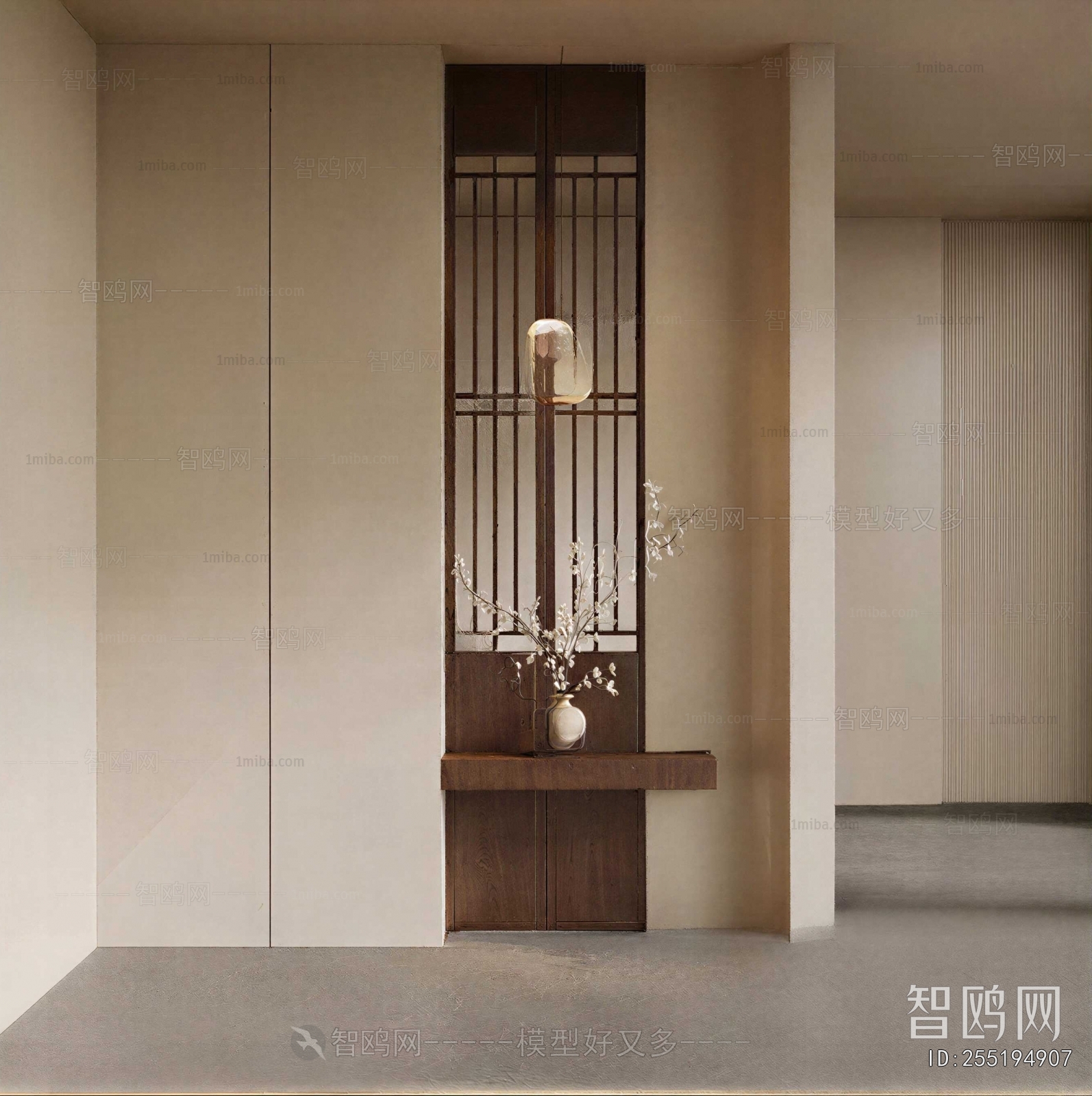 New Chinese Style Hallway