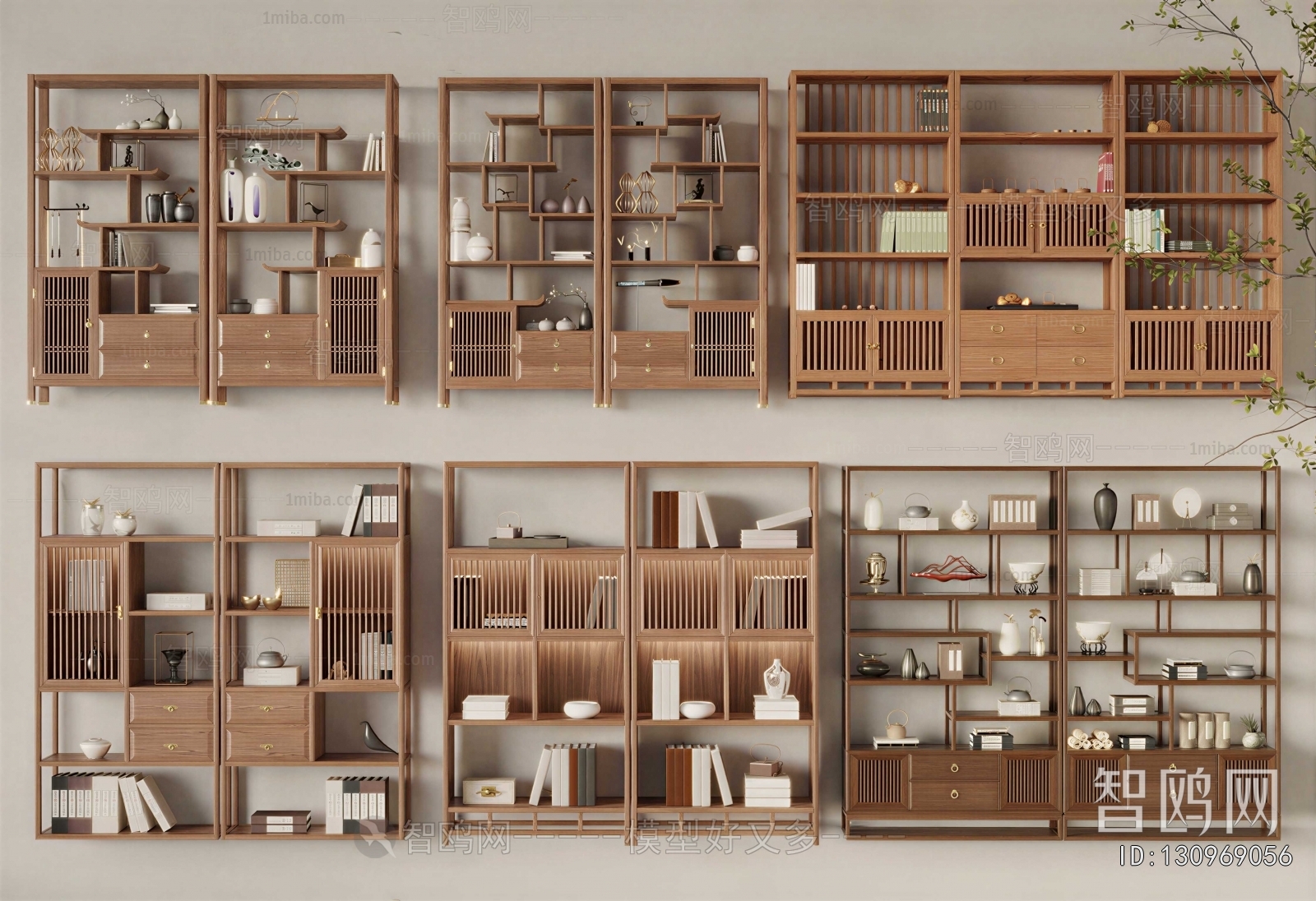 New Chinese Style Antique Rack