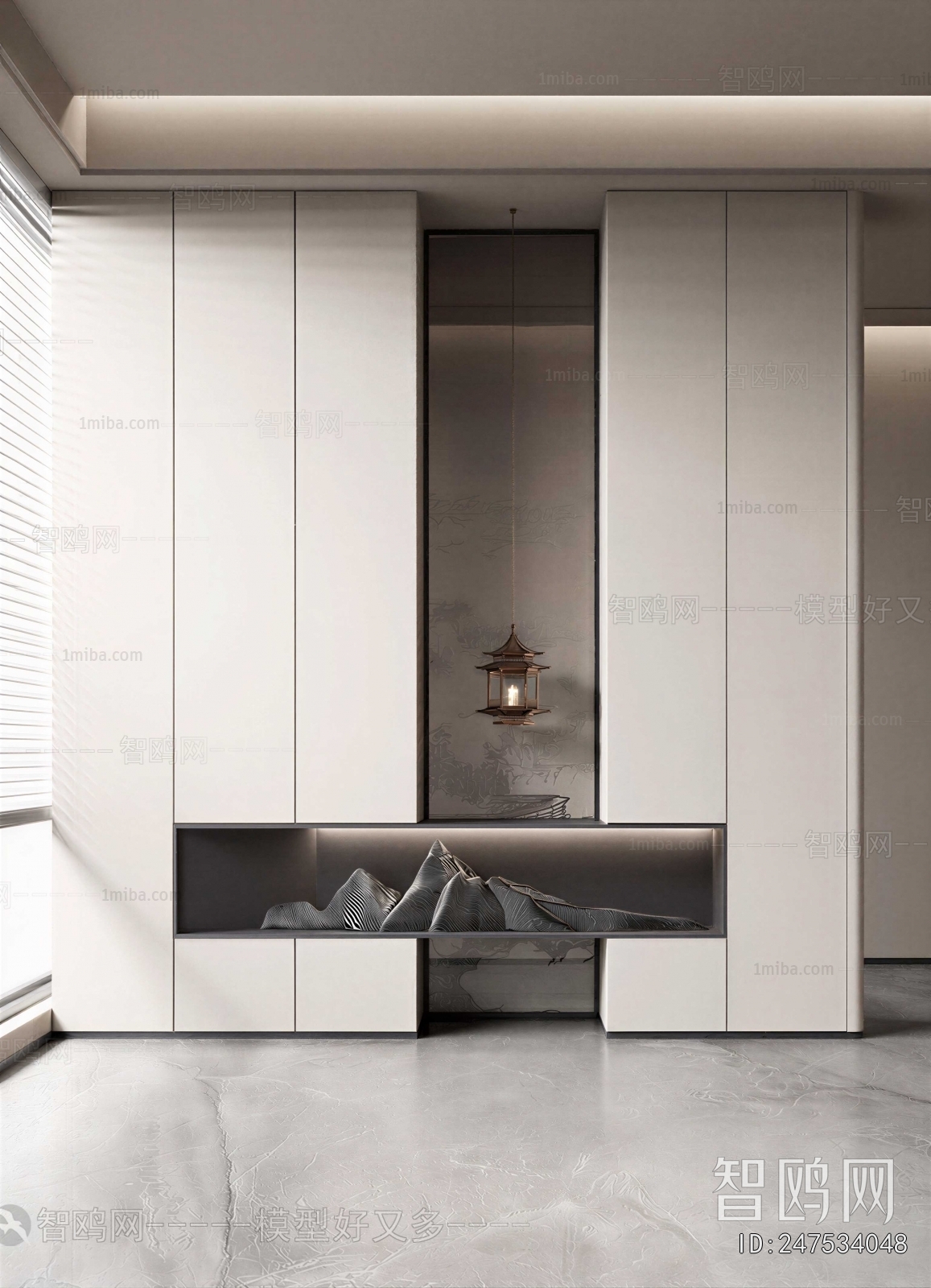 New Chinese Style Hallway