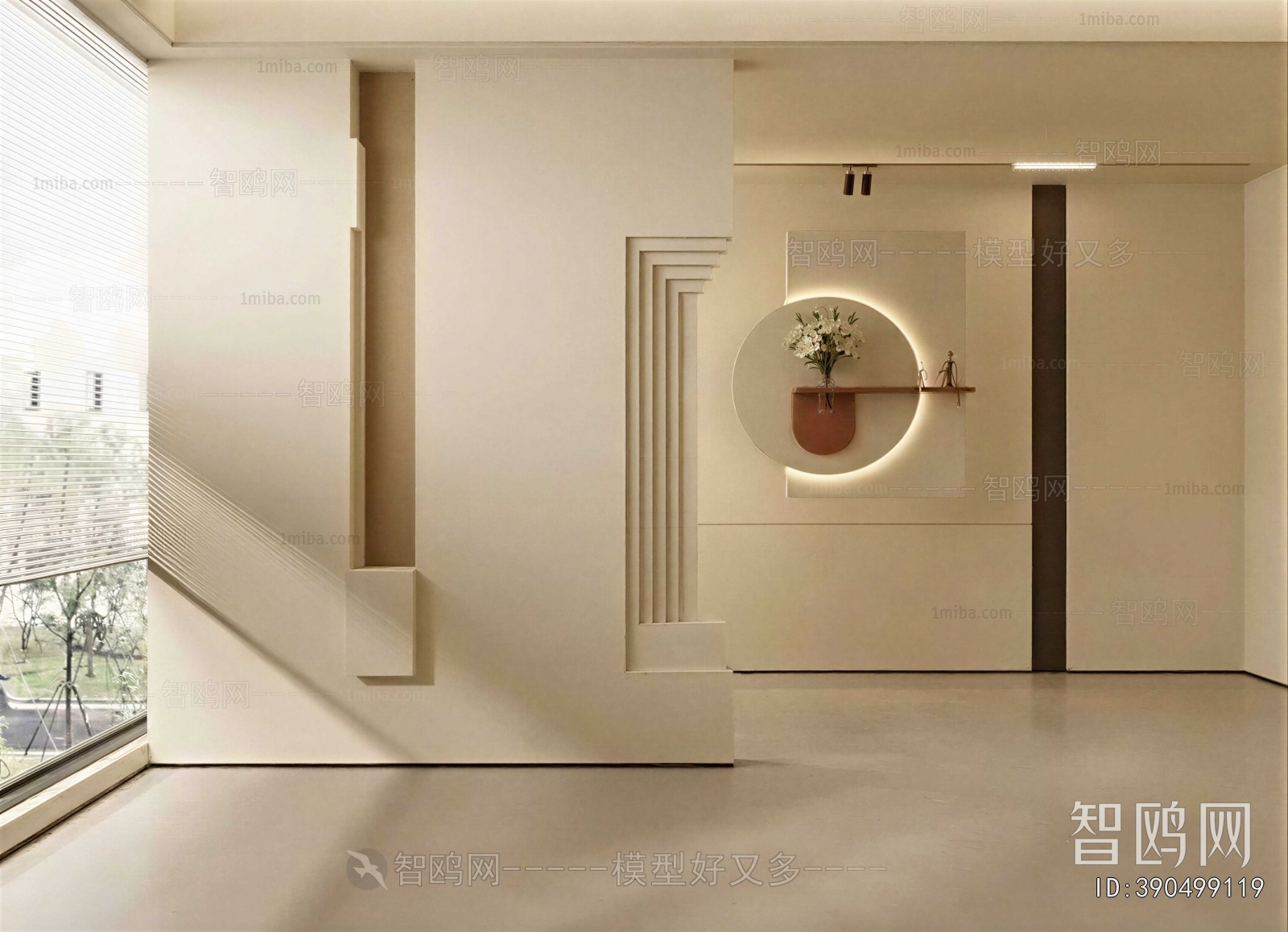 Wabi-sabi Style Hallway