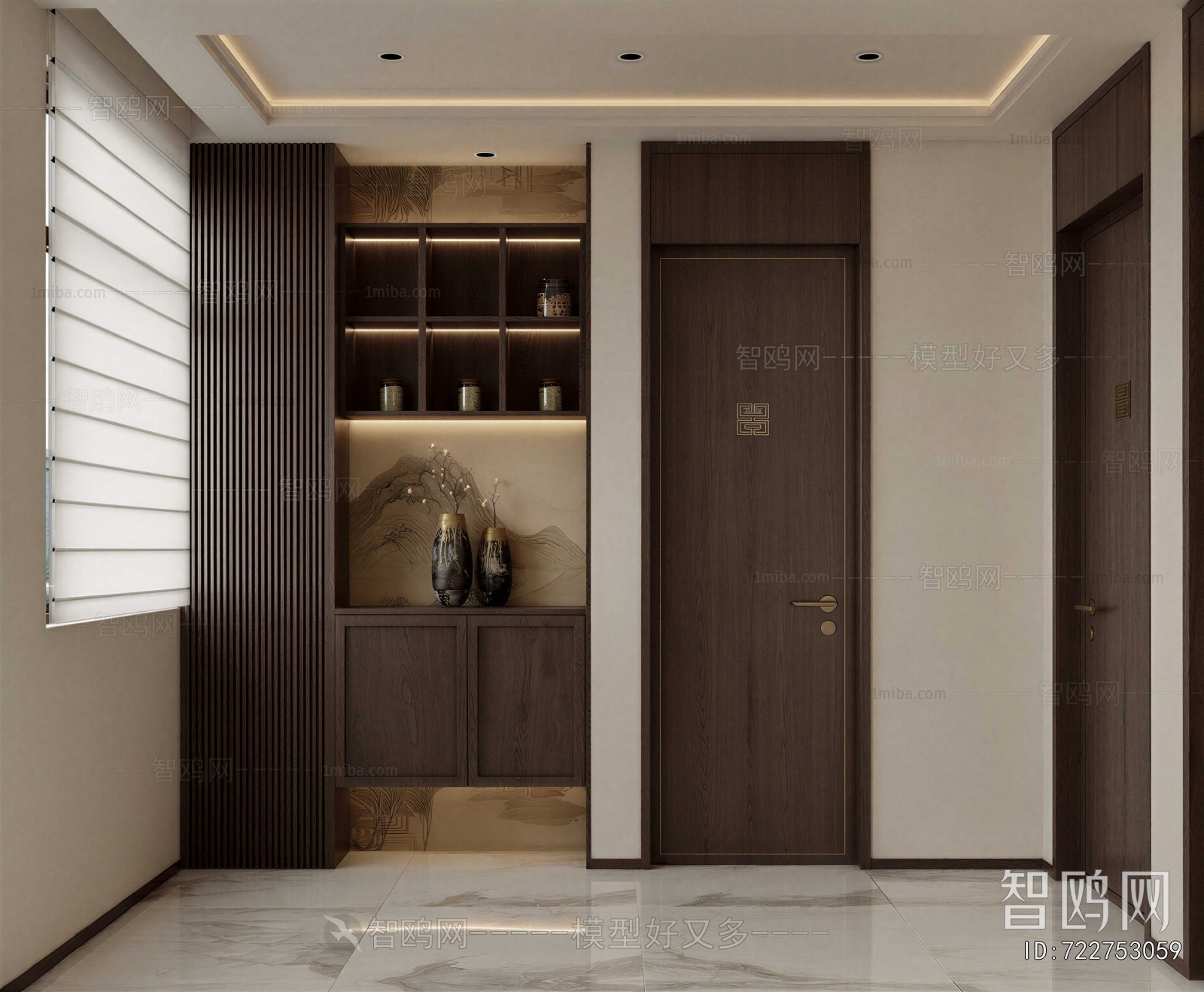 New Chinese Style Hallway