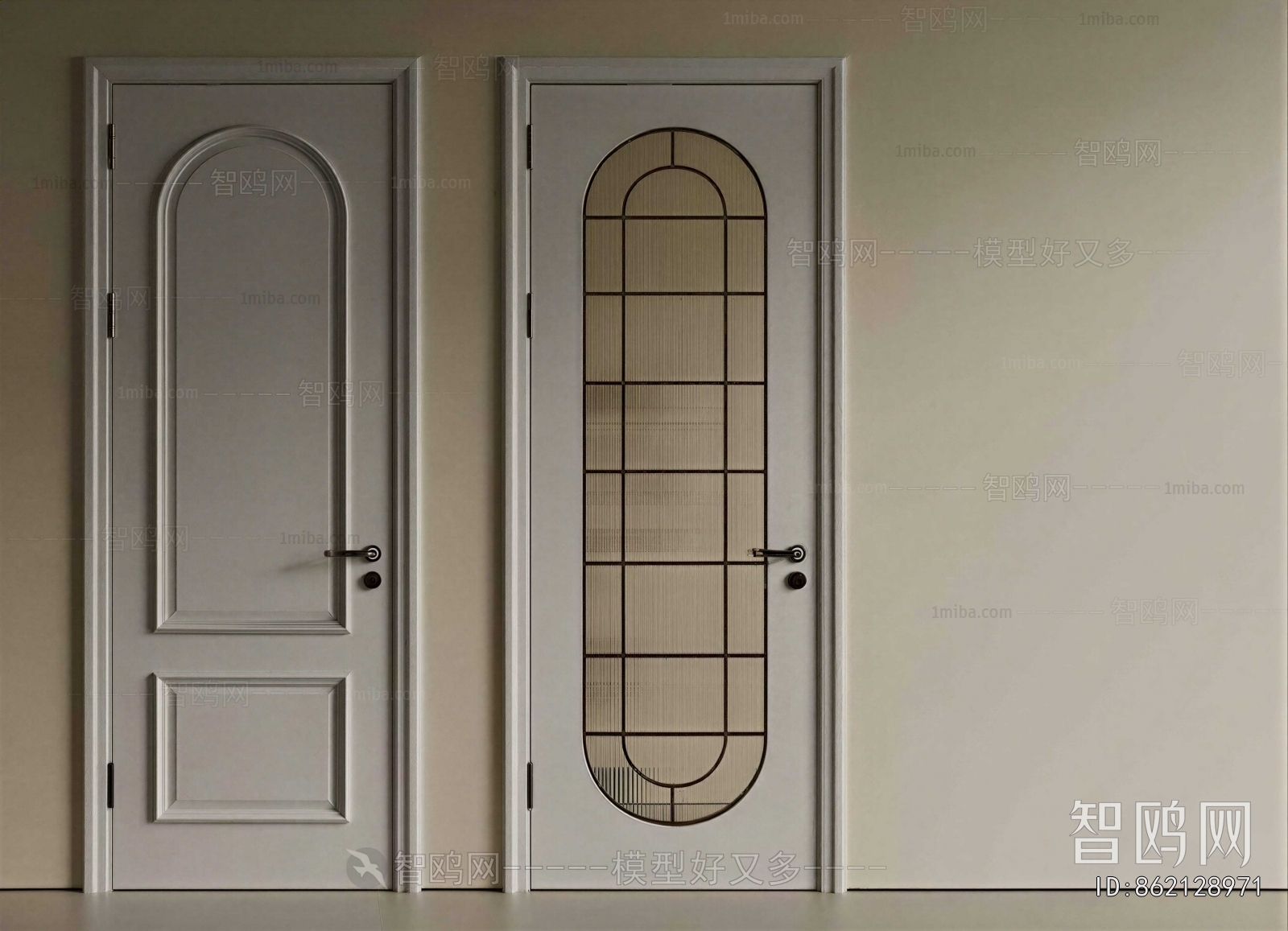 French Style Single Door