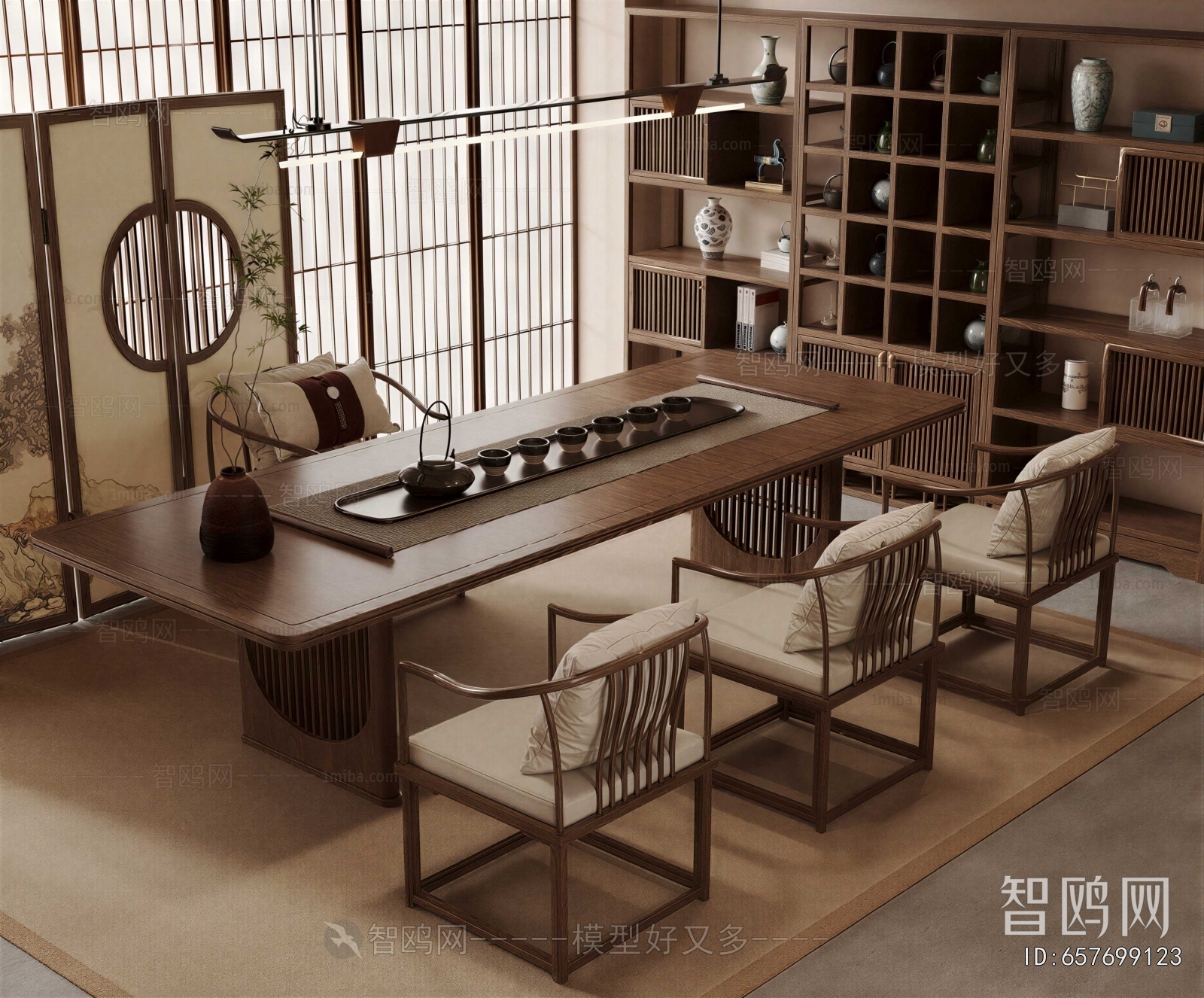 New Chinese Style Tea House