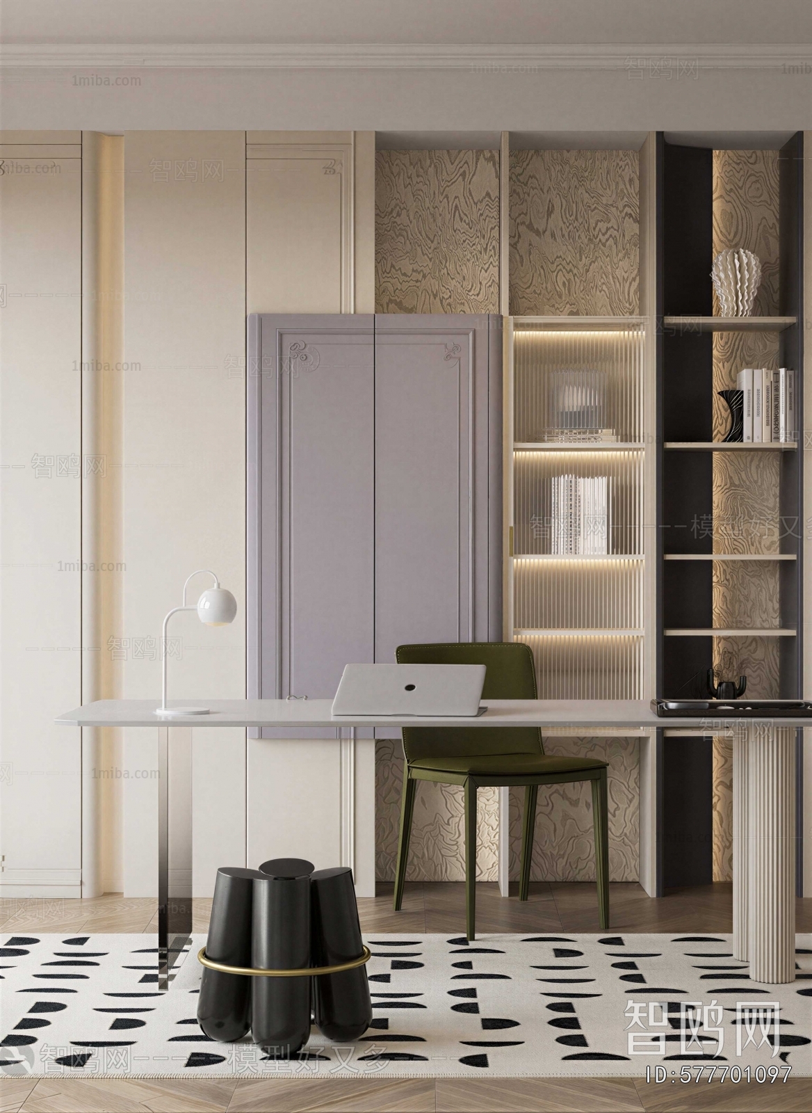 Modern Computer Desk And Chair