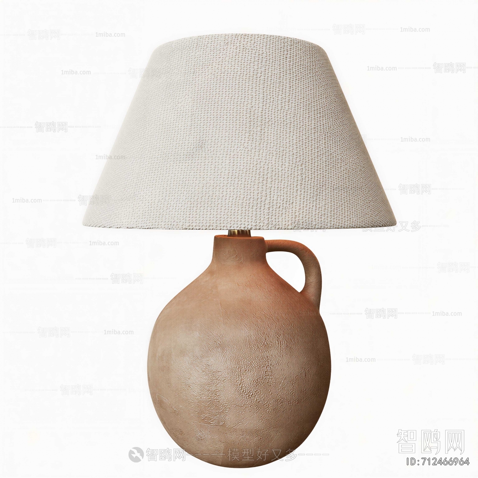 Wabi-sabi Style Table Lamp