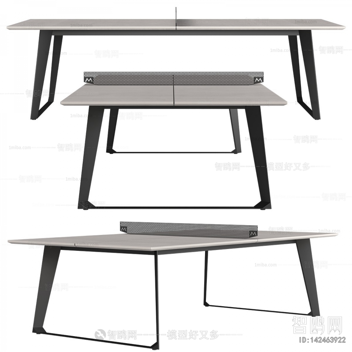 Modern Table-tennis Table