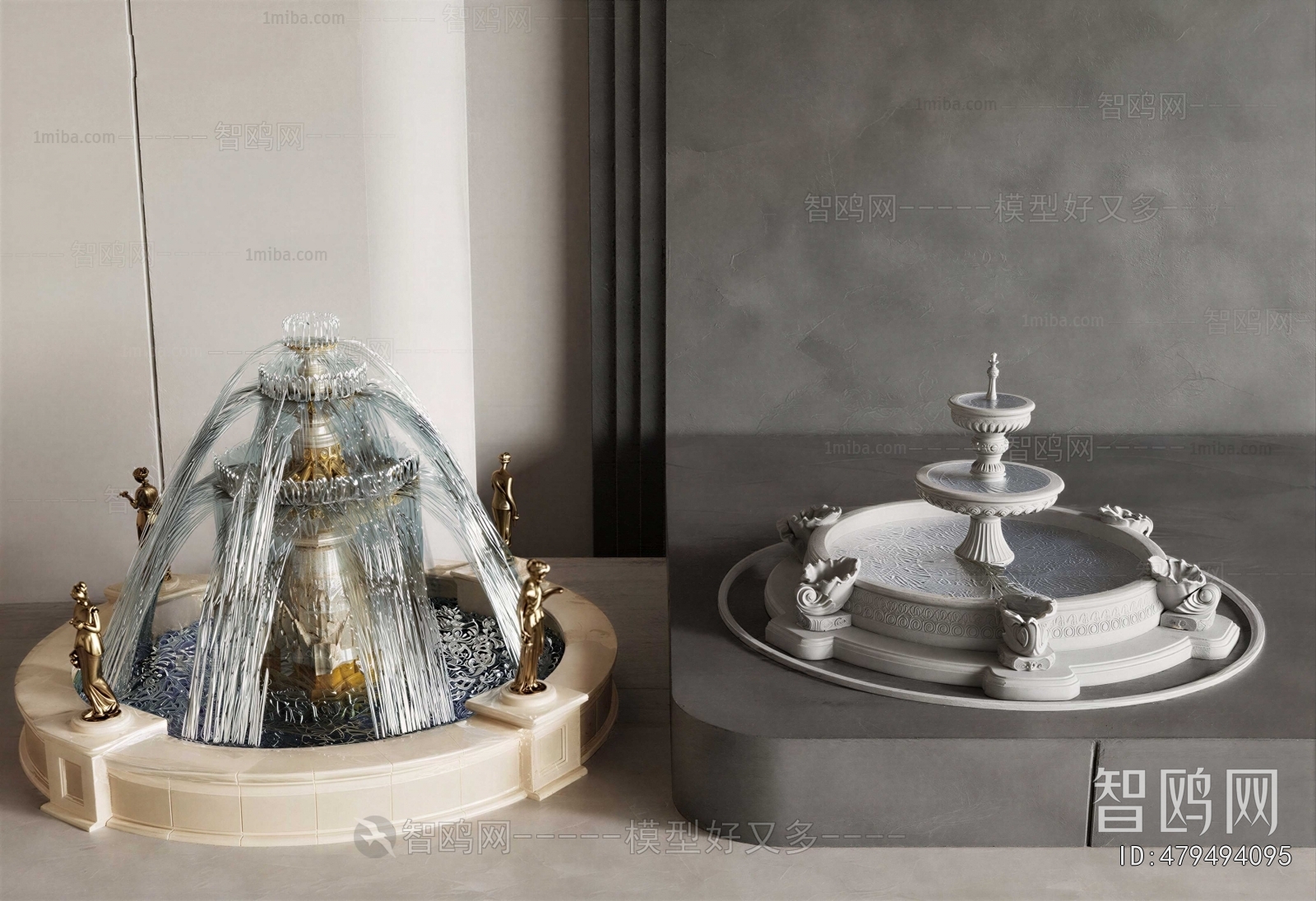 European Style Rockery Waterscape