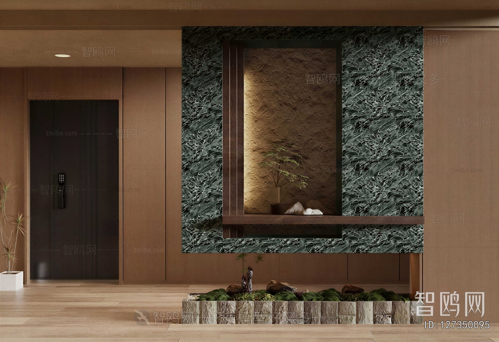 New Chinese Style Hallway