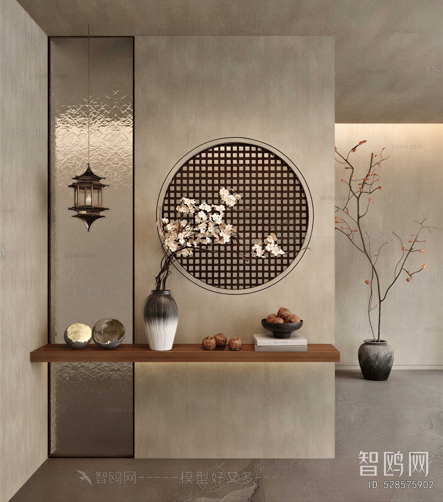 New Chinese Style Hallway