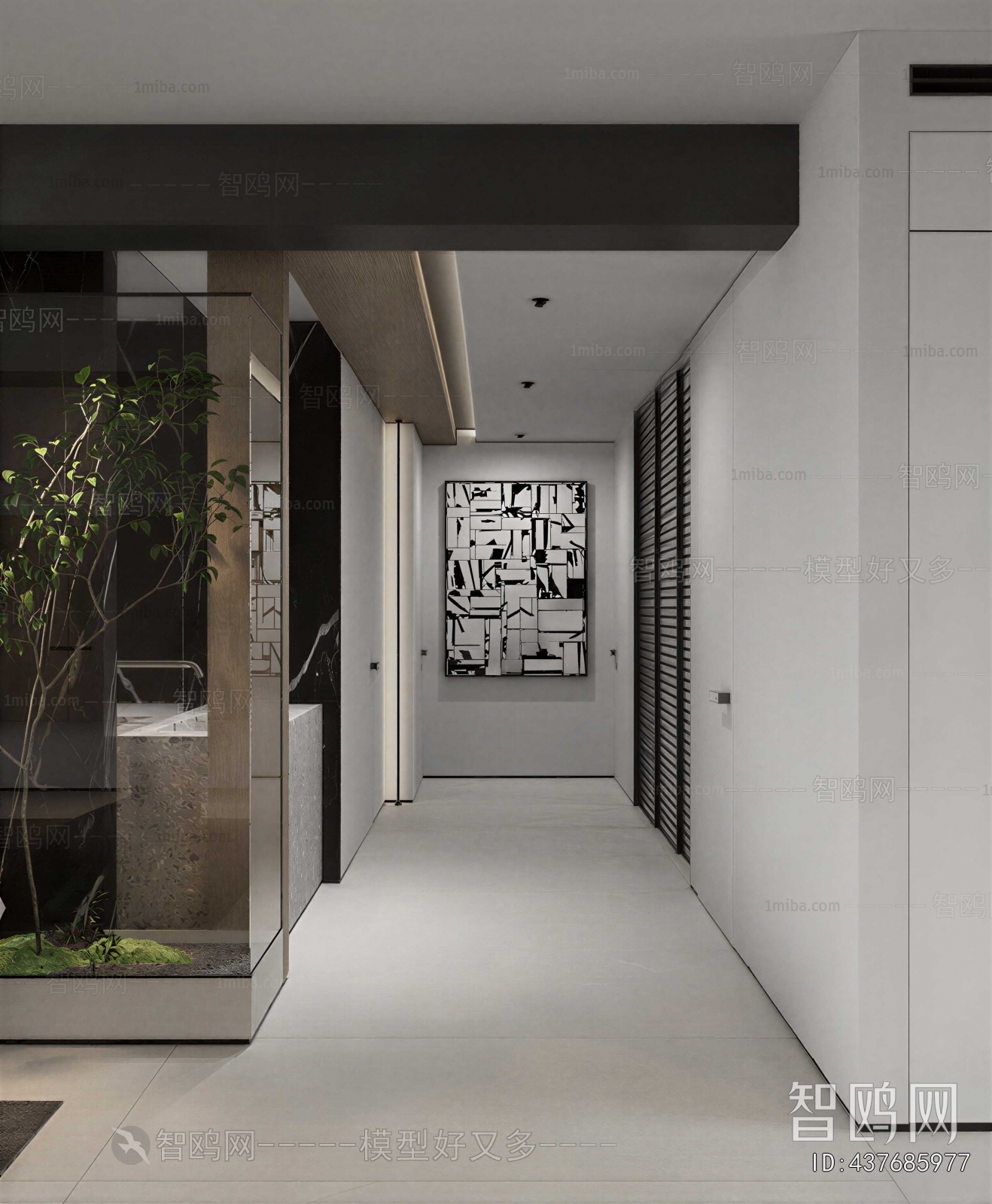 Modern Hallway