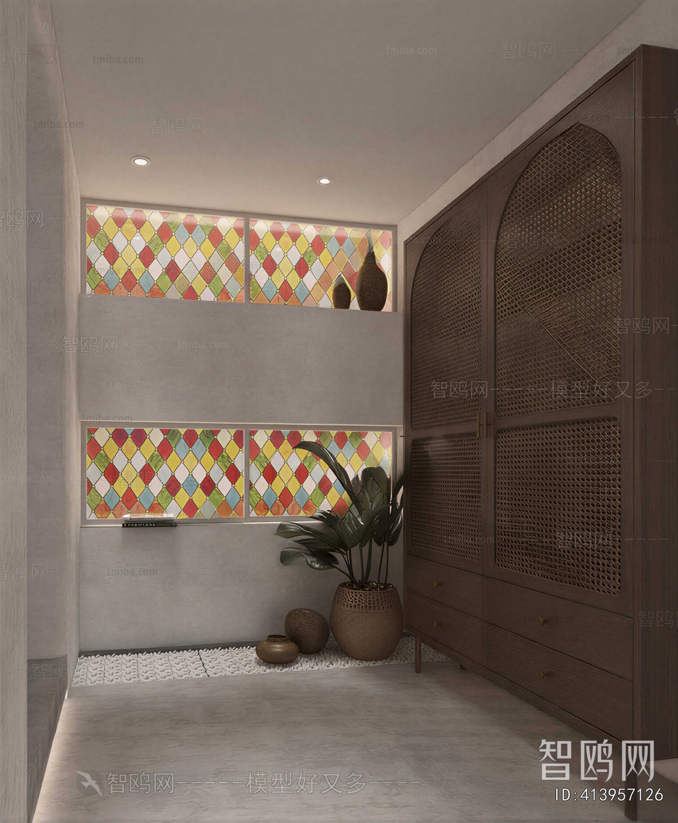 Modern Hallway