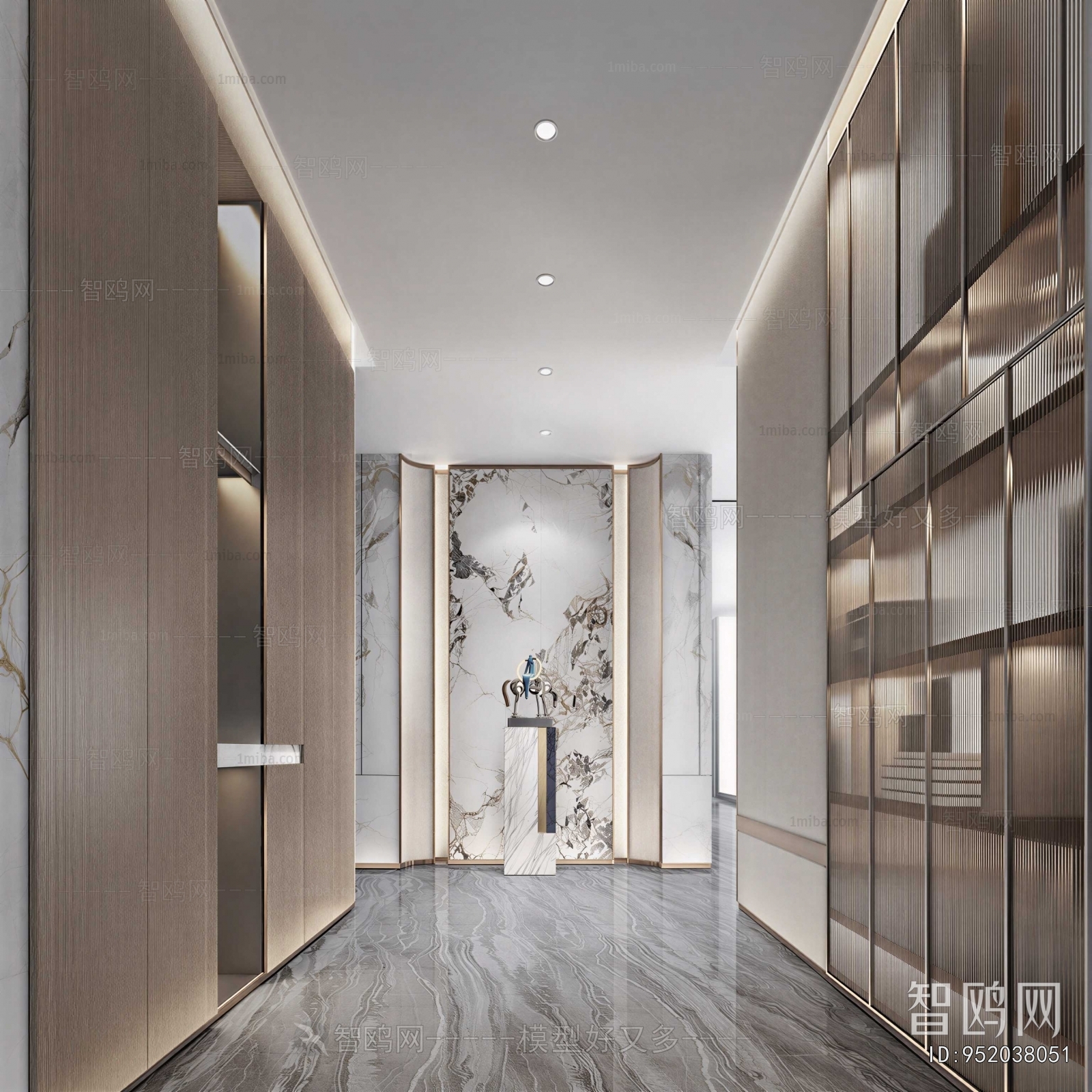 Modern Hallway