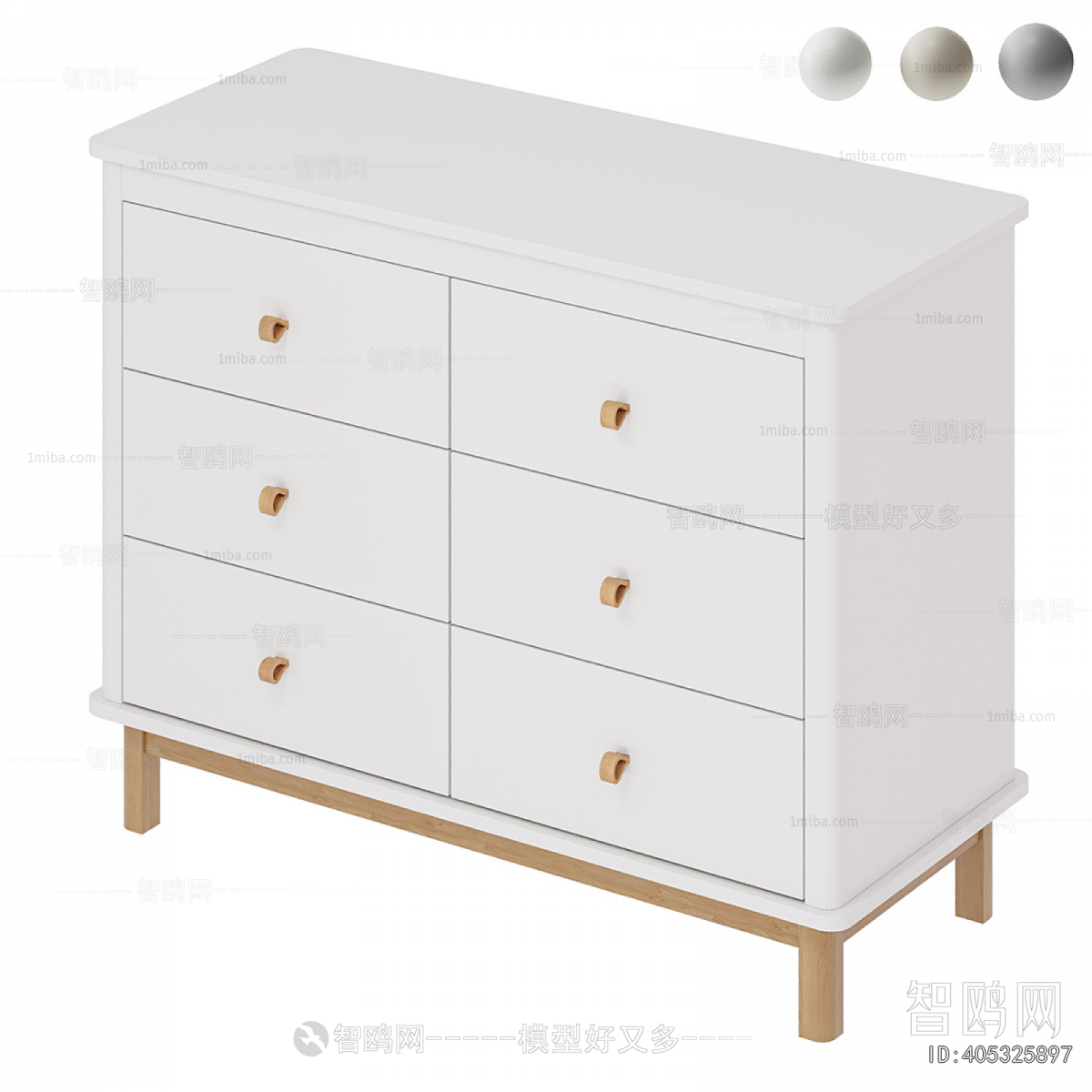 Nordic Style Chest Of Drawers