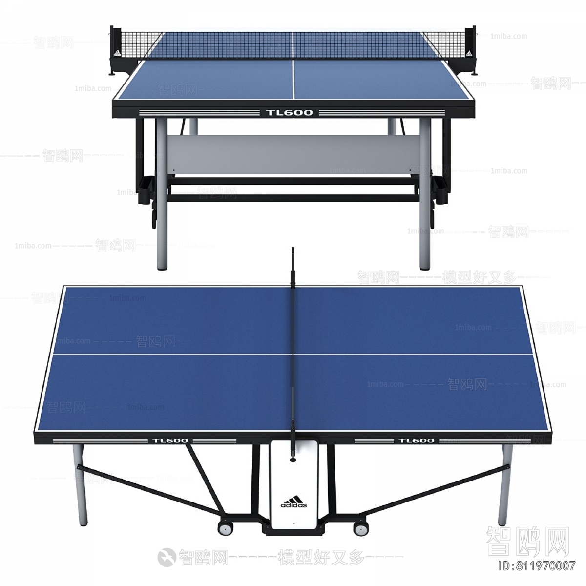 Modern Table-tennis Table
