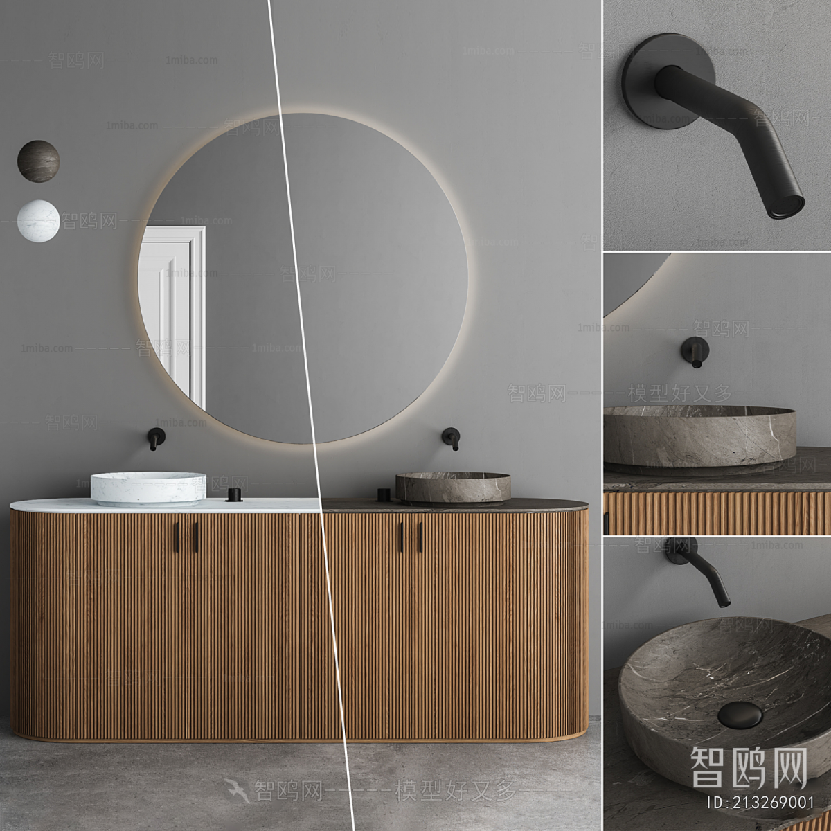 Modern Bathroom Cabinet