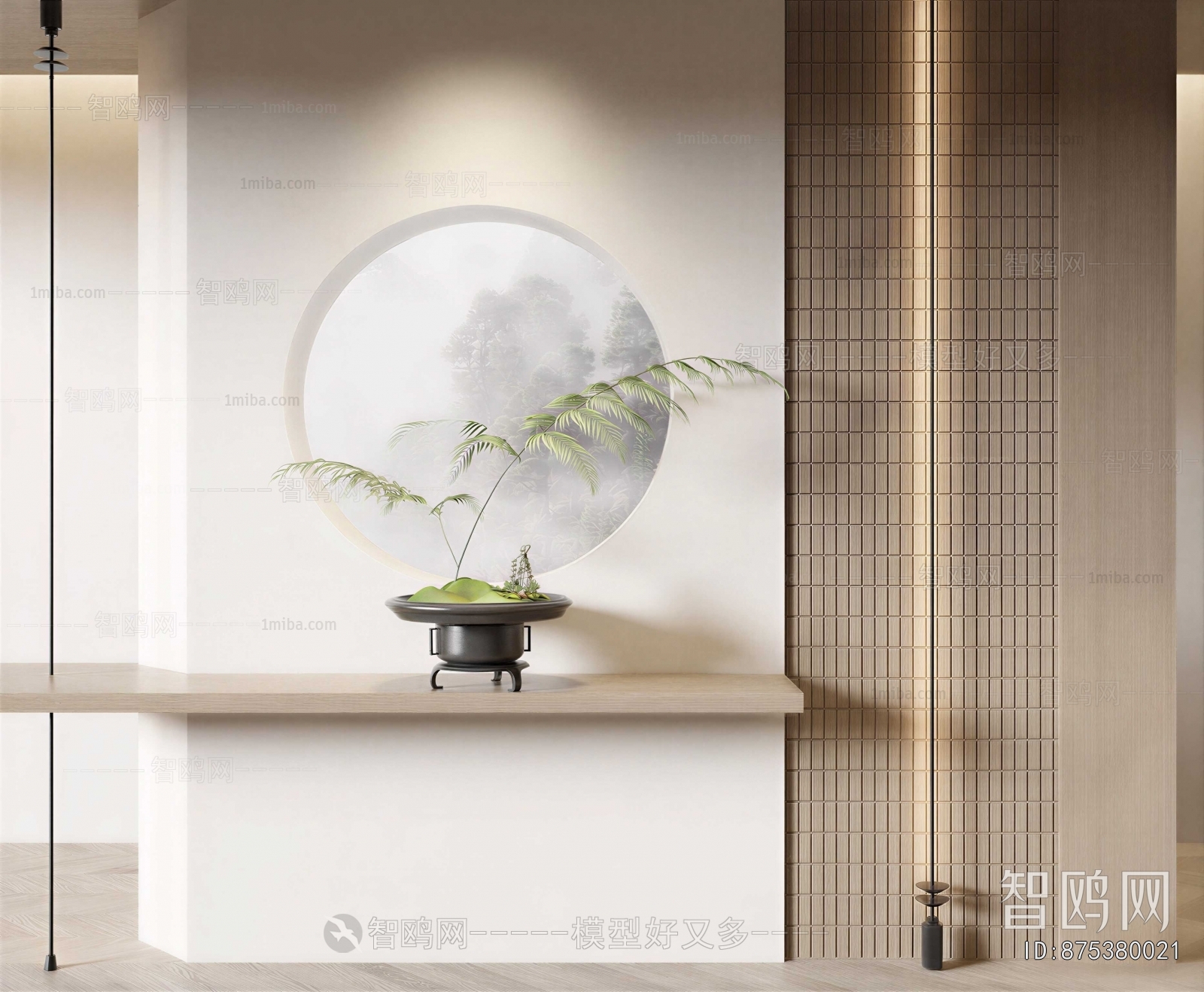 New Chinese Style Hallway