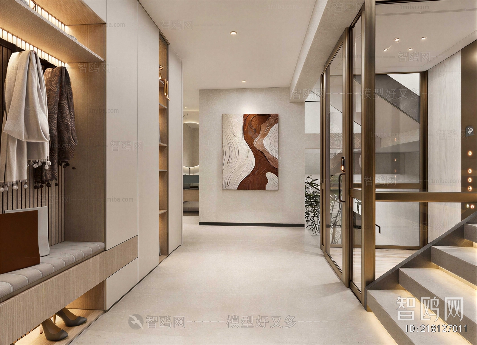Modern Hallway