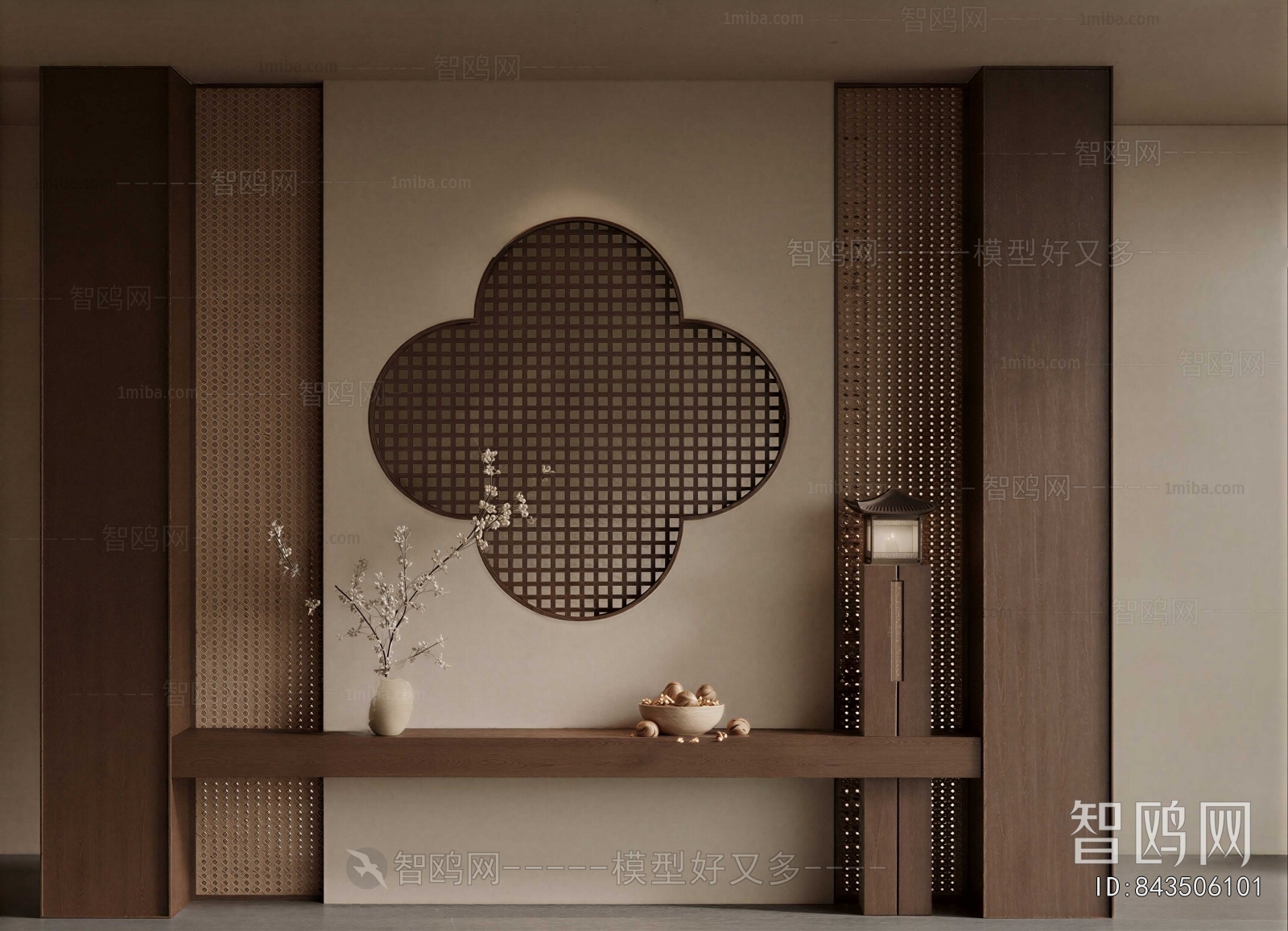 New Chinese Style Hallway