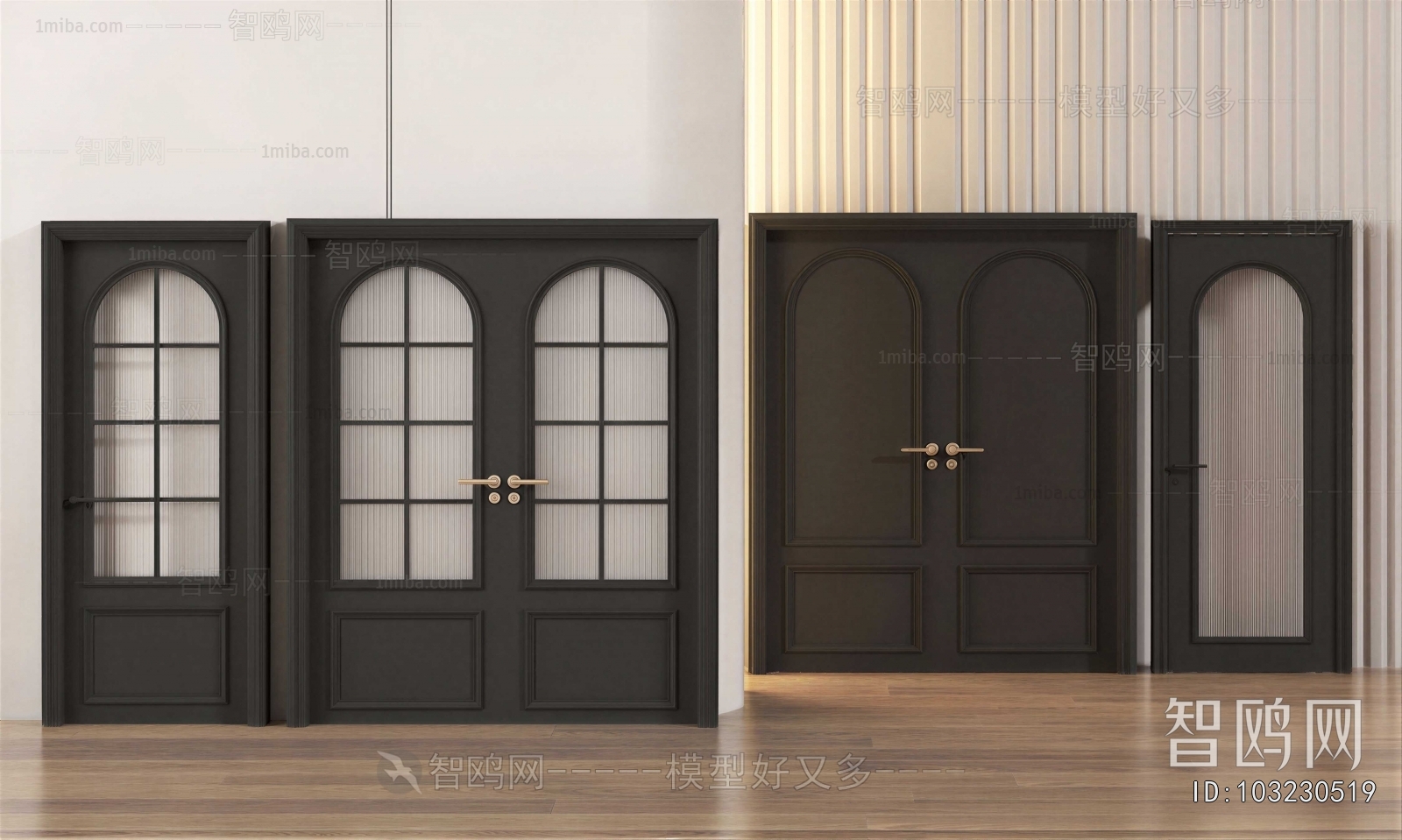 French Style Double Door
