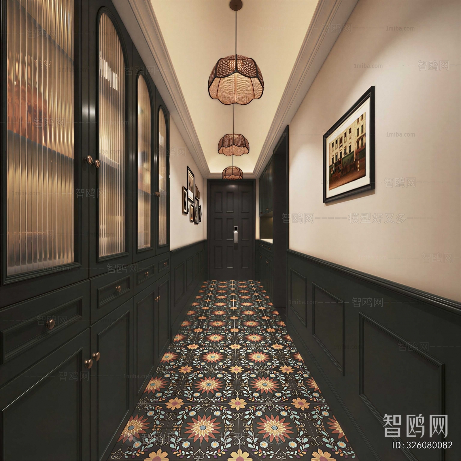 European Style Hallway