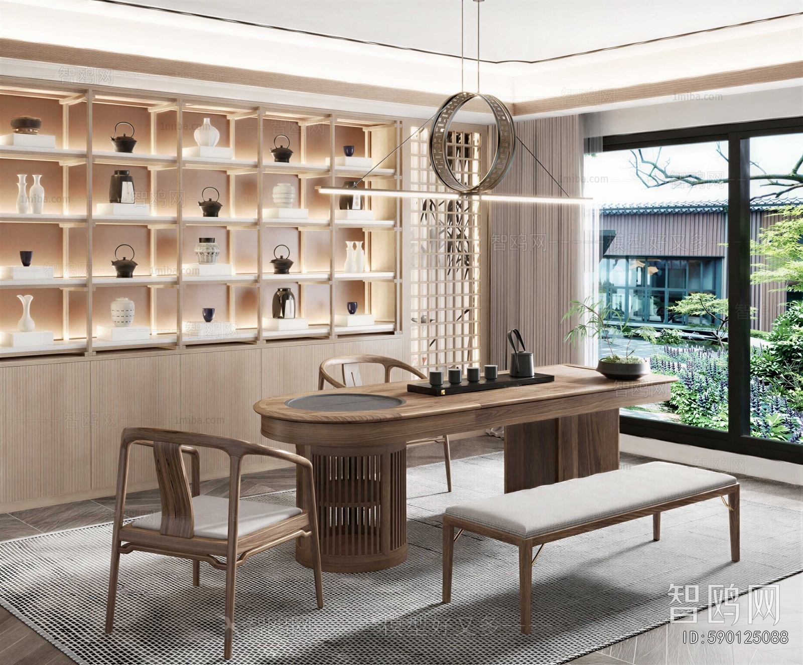 New Chinese Style Tea House