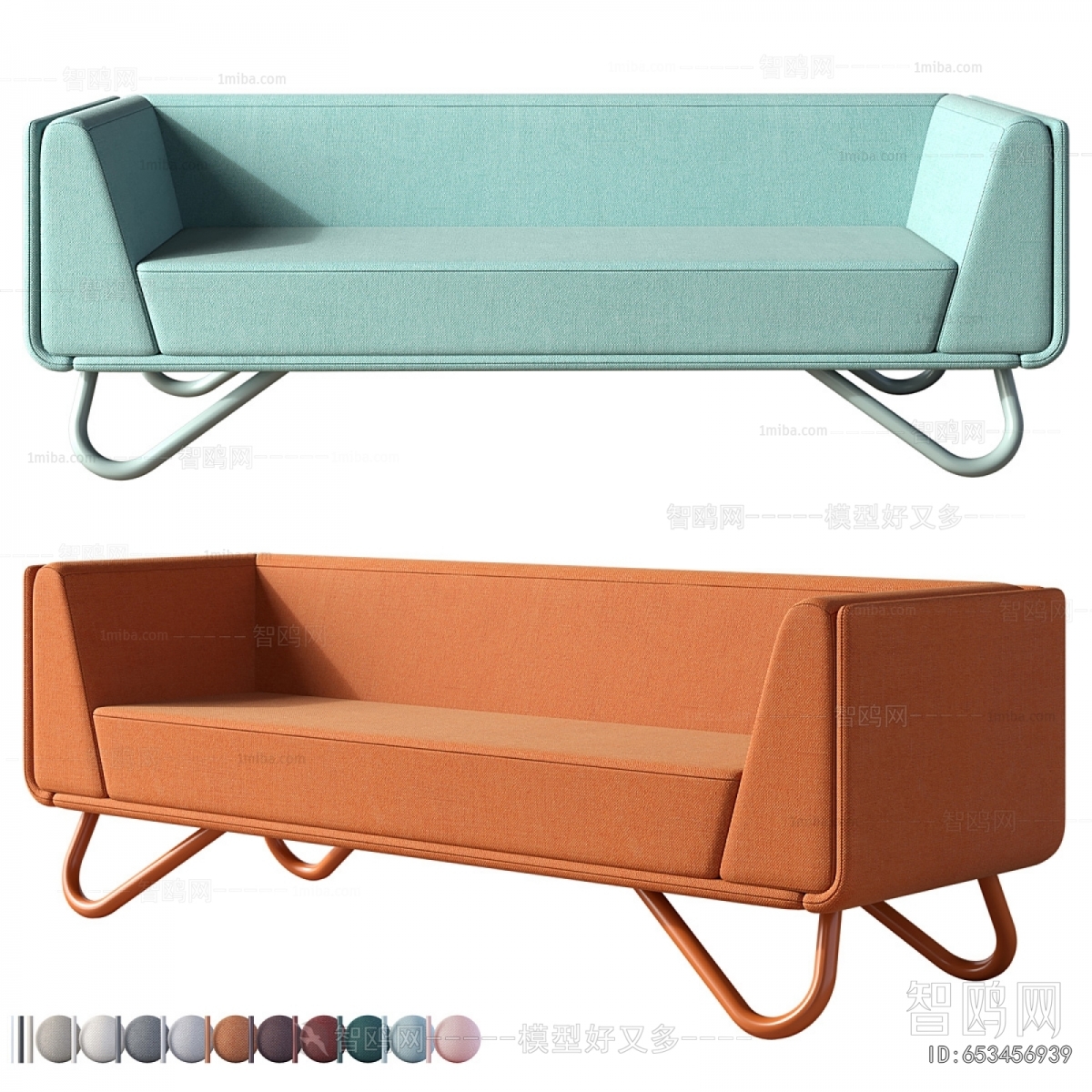 Modern Three-seat Sofa