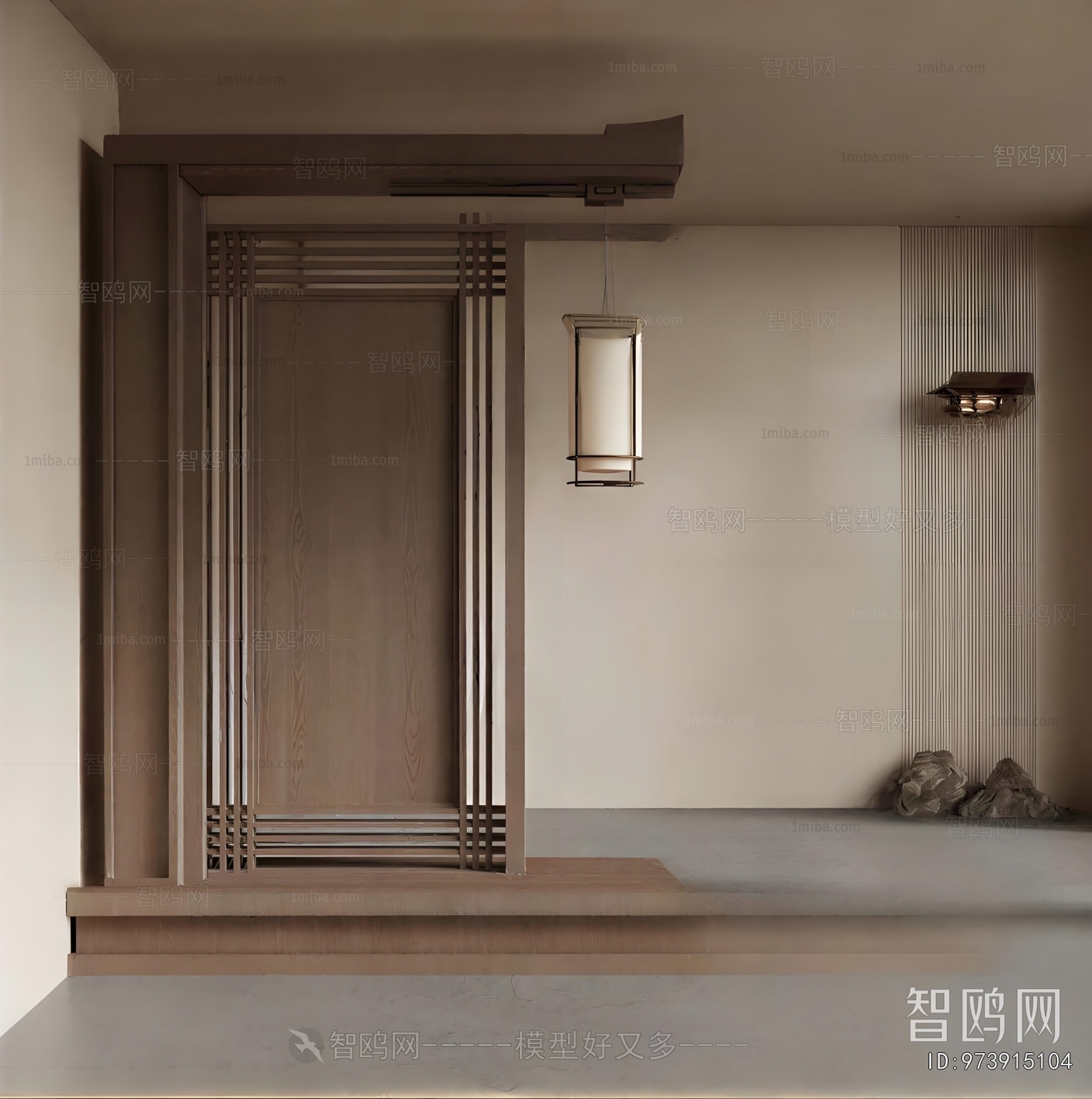 New Chinese Style Hallway