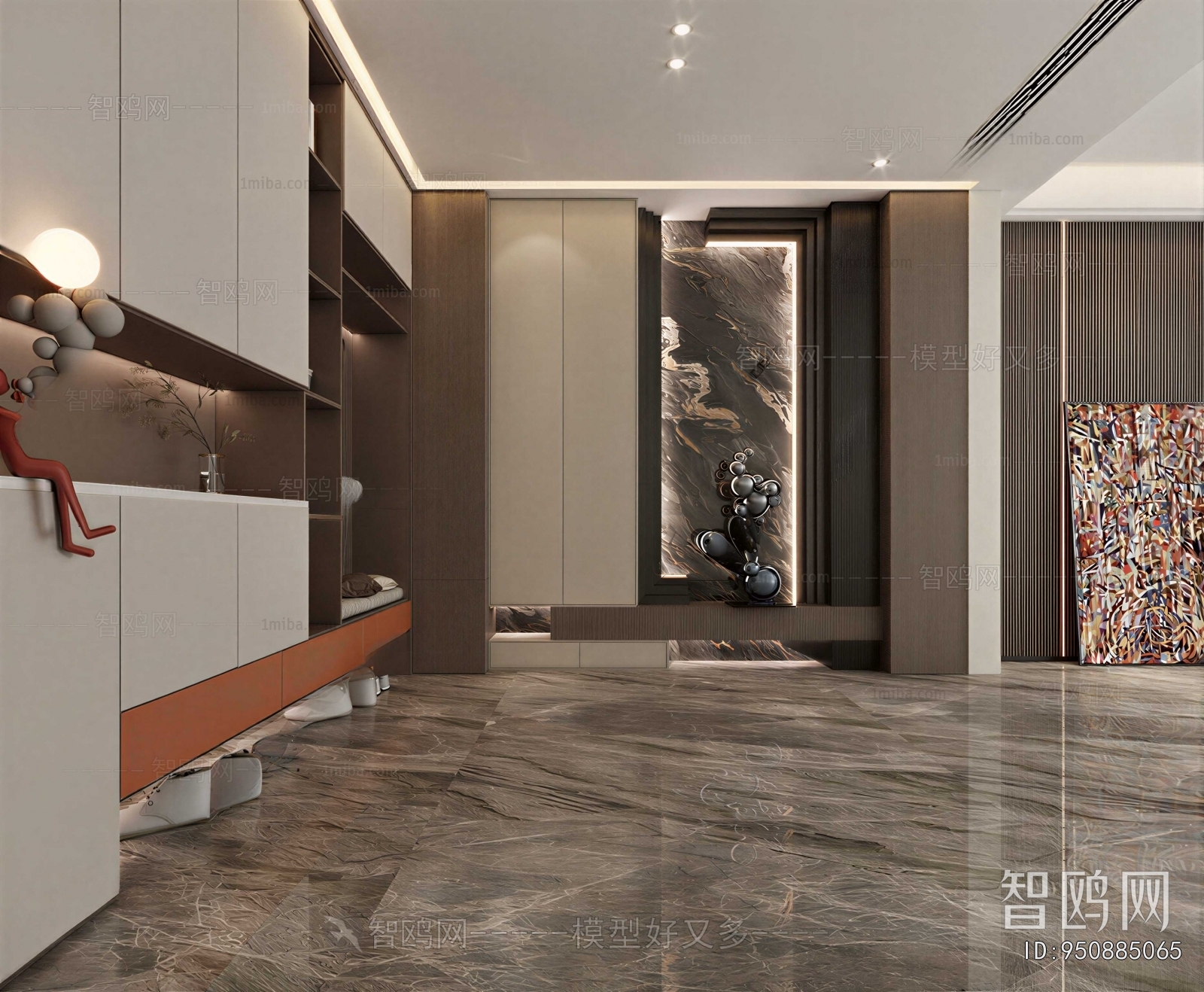 Modern Hallway
