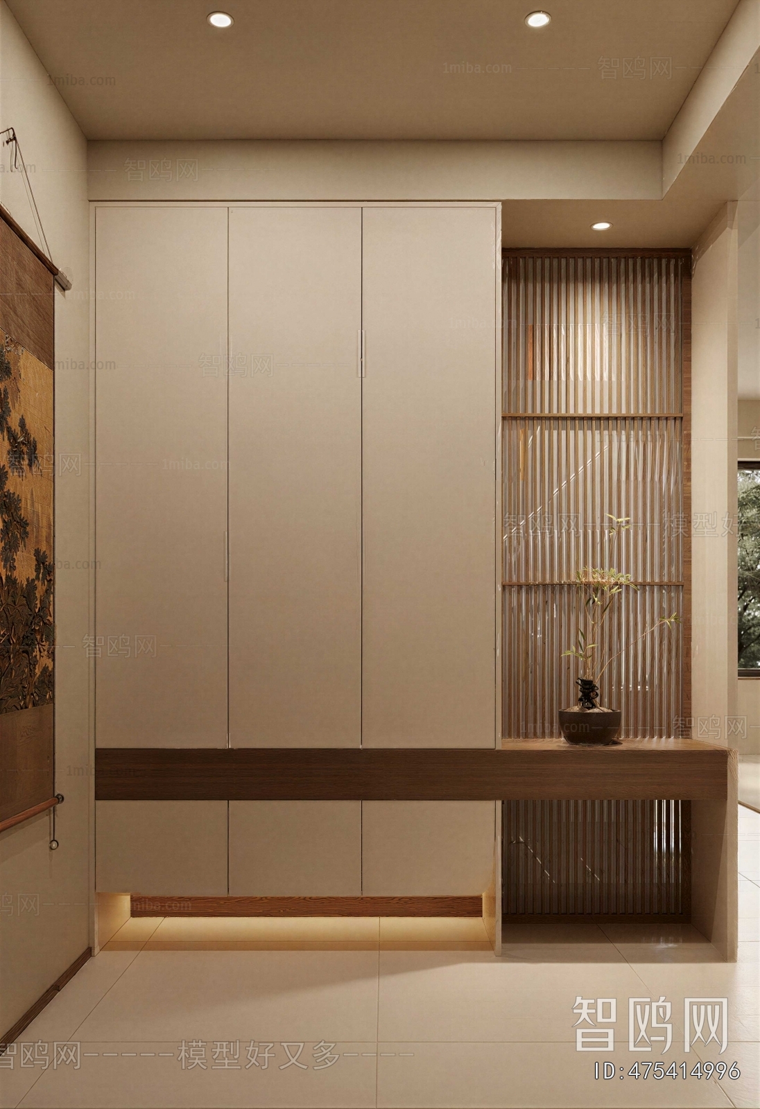 New Chinese Style Hallway