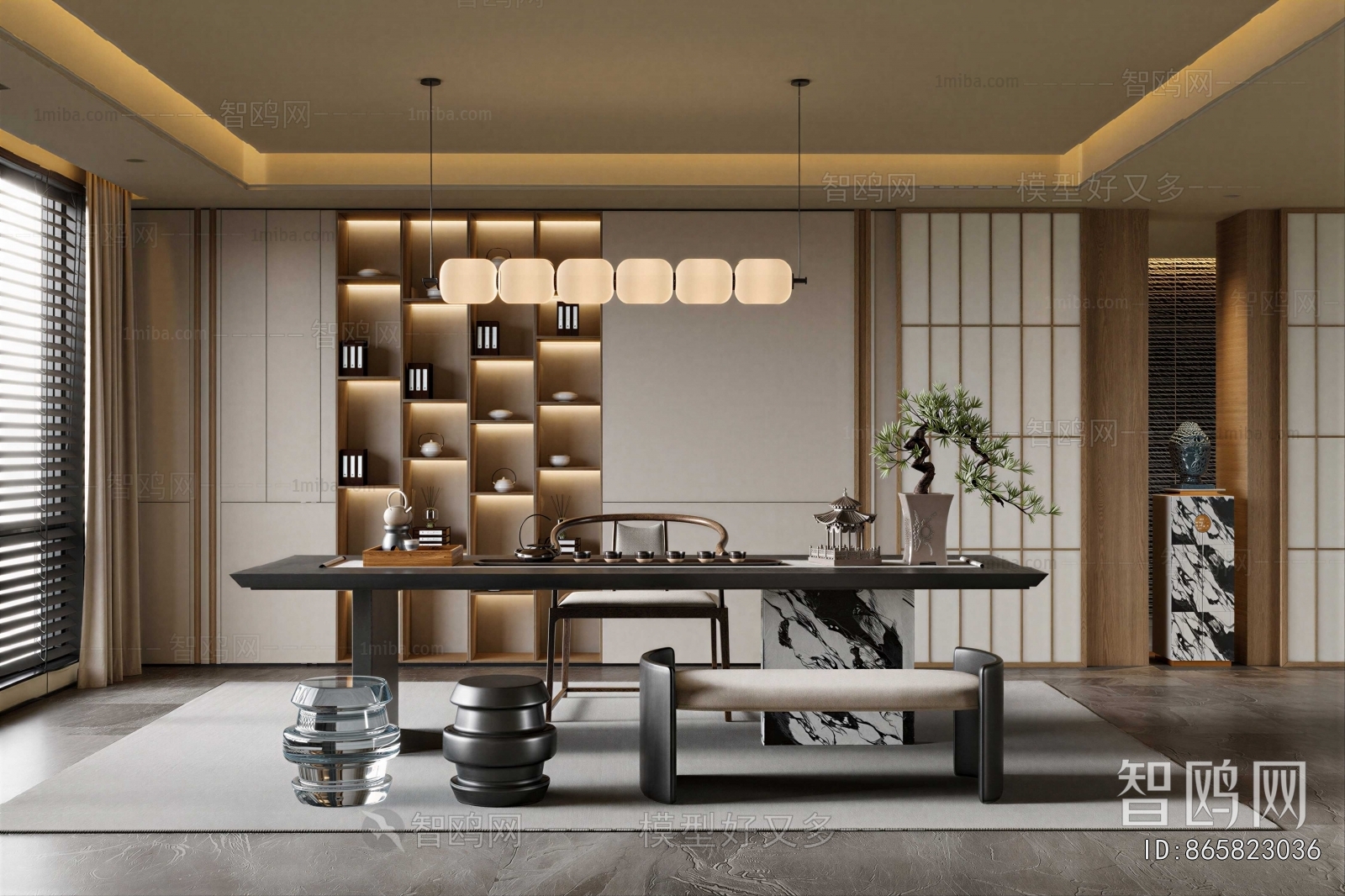 New Chinese Style Tea House