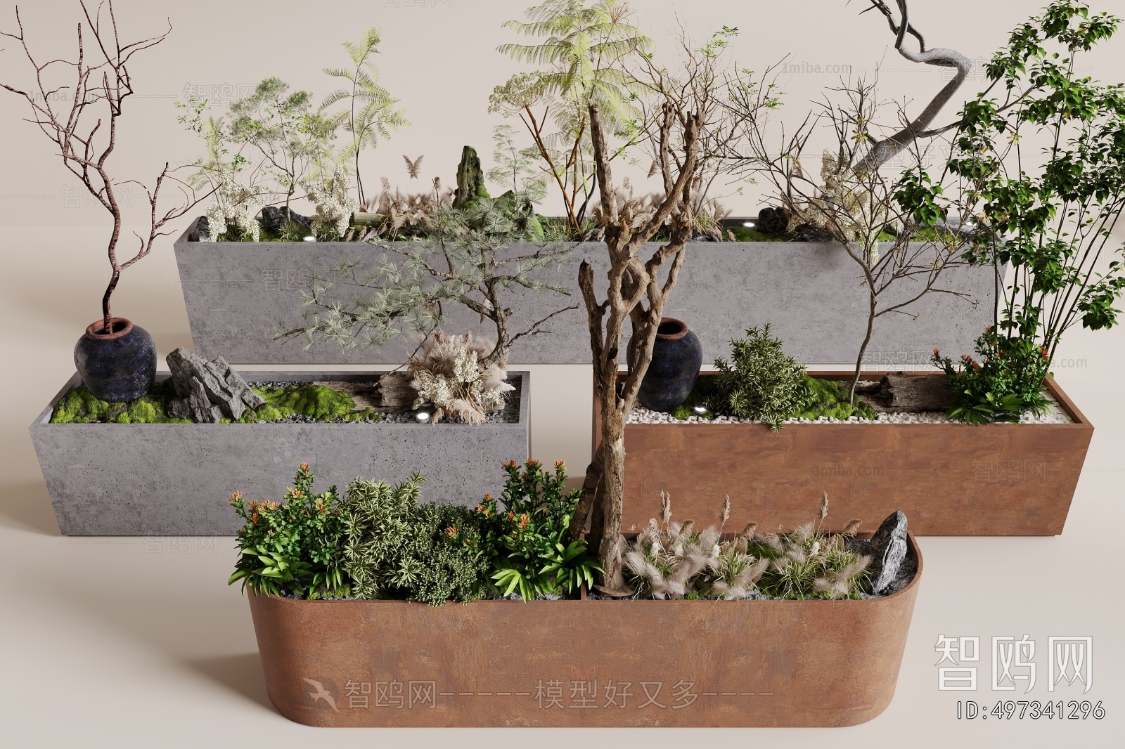 Modern Flower Bed, Flower Bowl, Flower Box