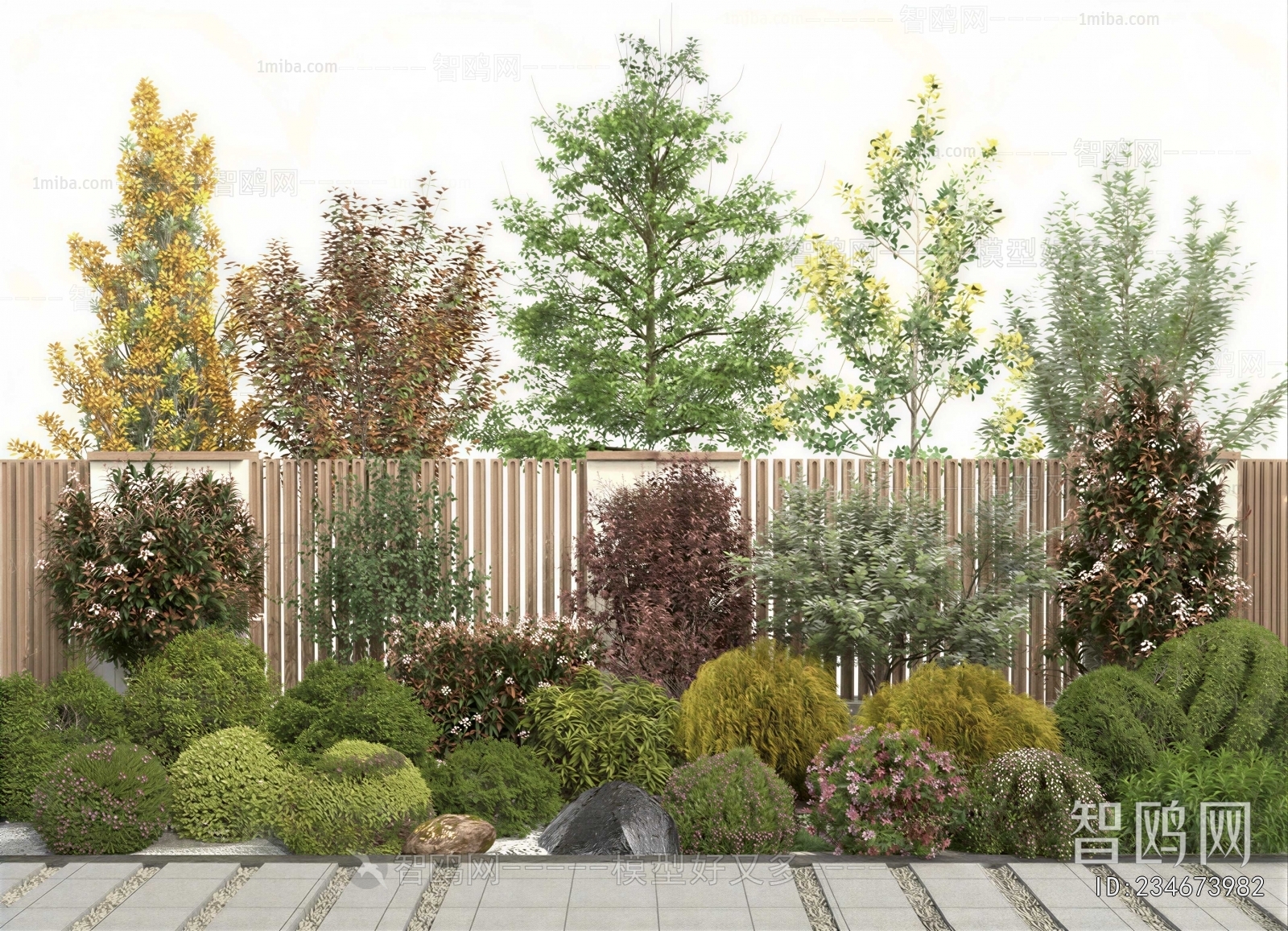 Modern Courtyard/landscape