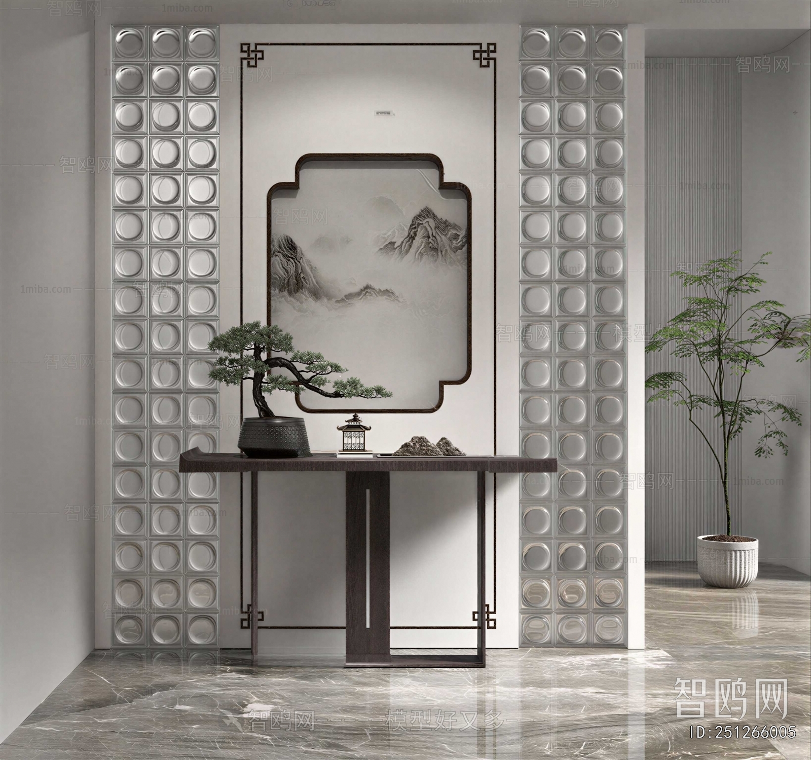 New Chinese Style Hallway