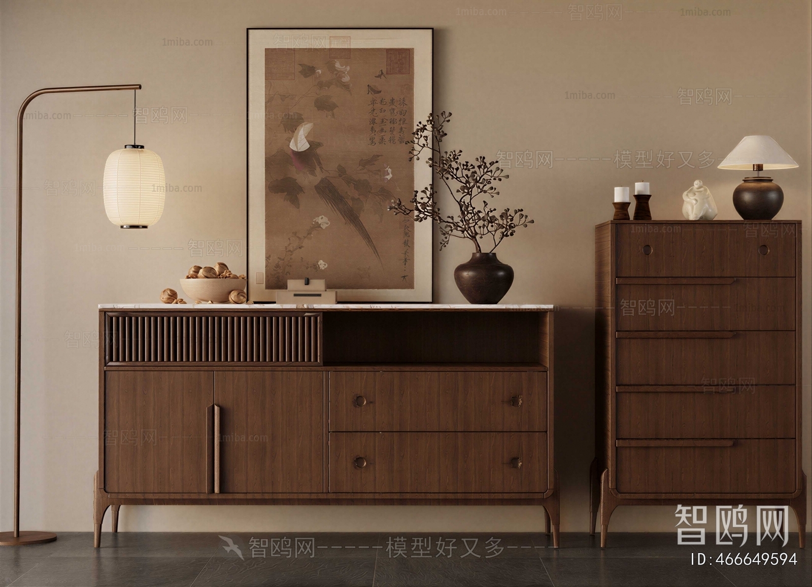 New Chinese Style Sideboard