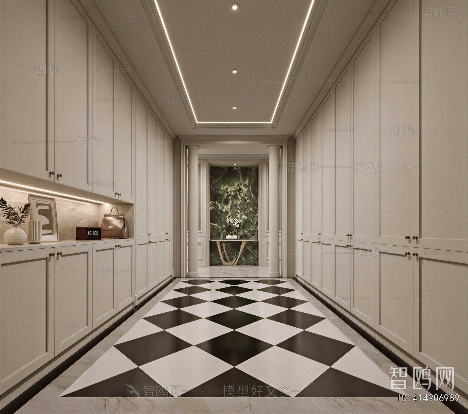 Modern Hallway