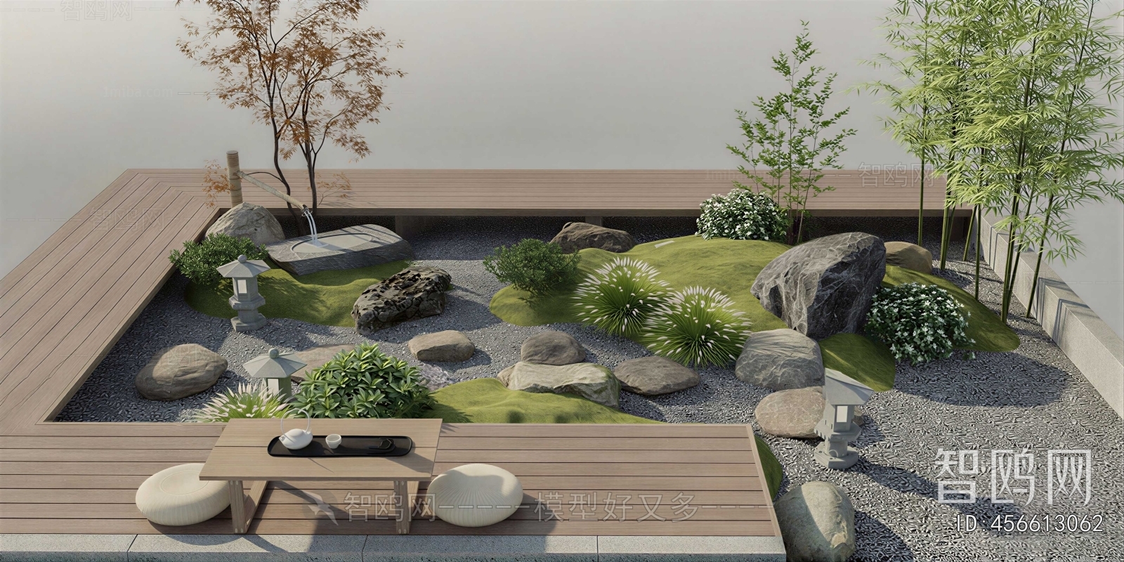 Japanese Style Courtyard/landscape