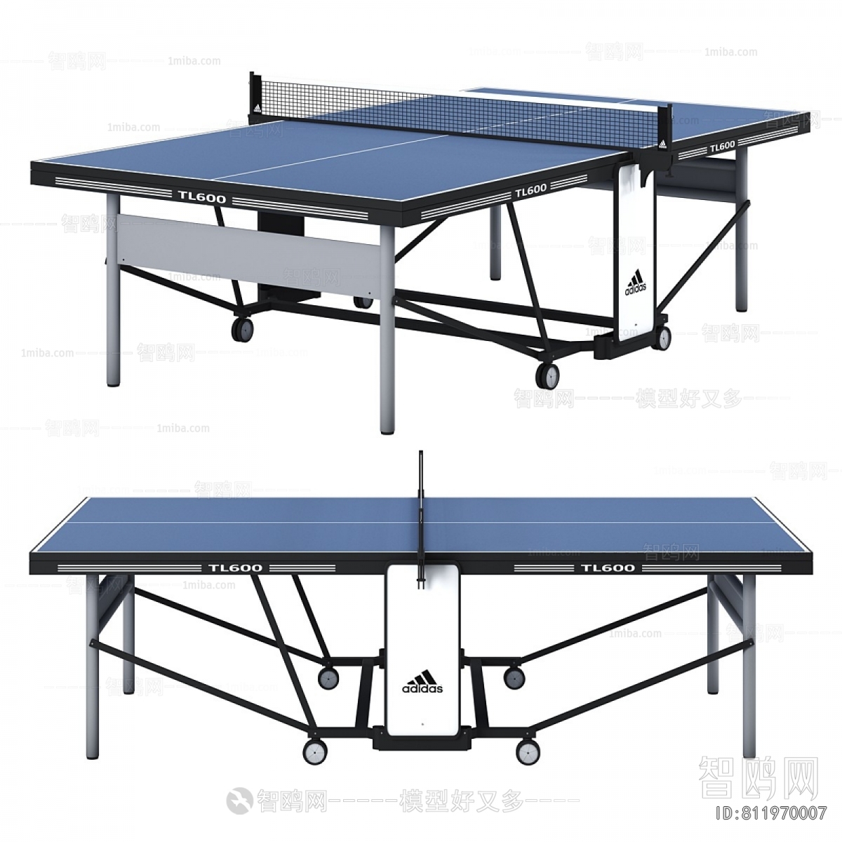 Modern Table-tennis Table